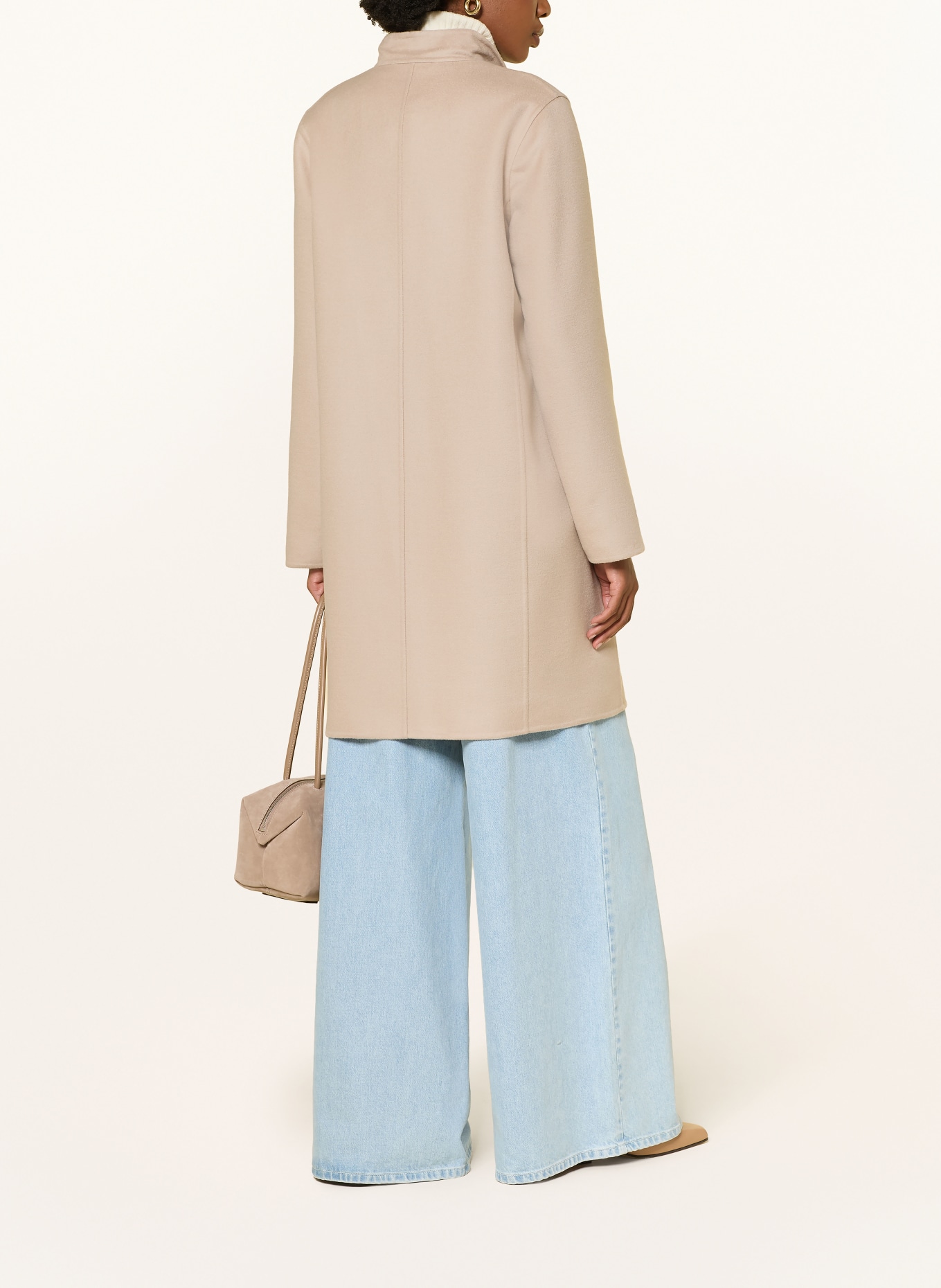 manzoni 24 Ullkappa med kashmir: BEIGE
