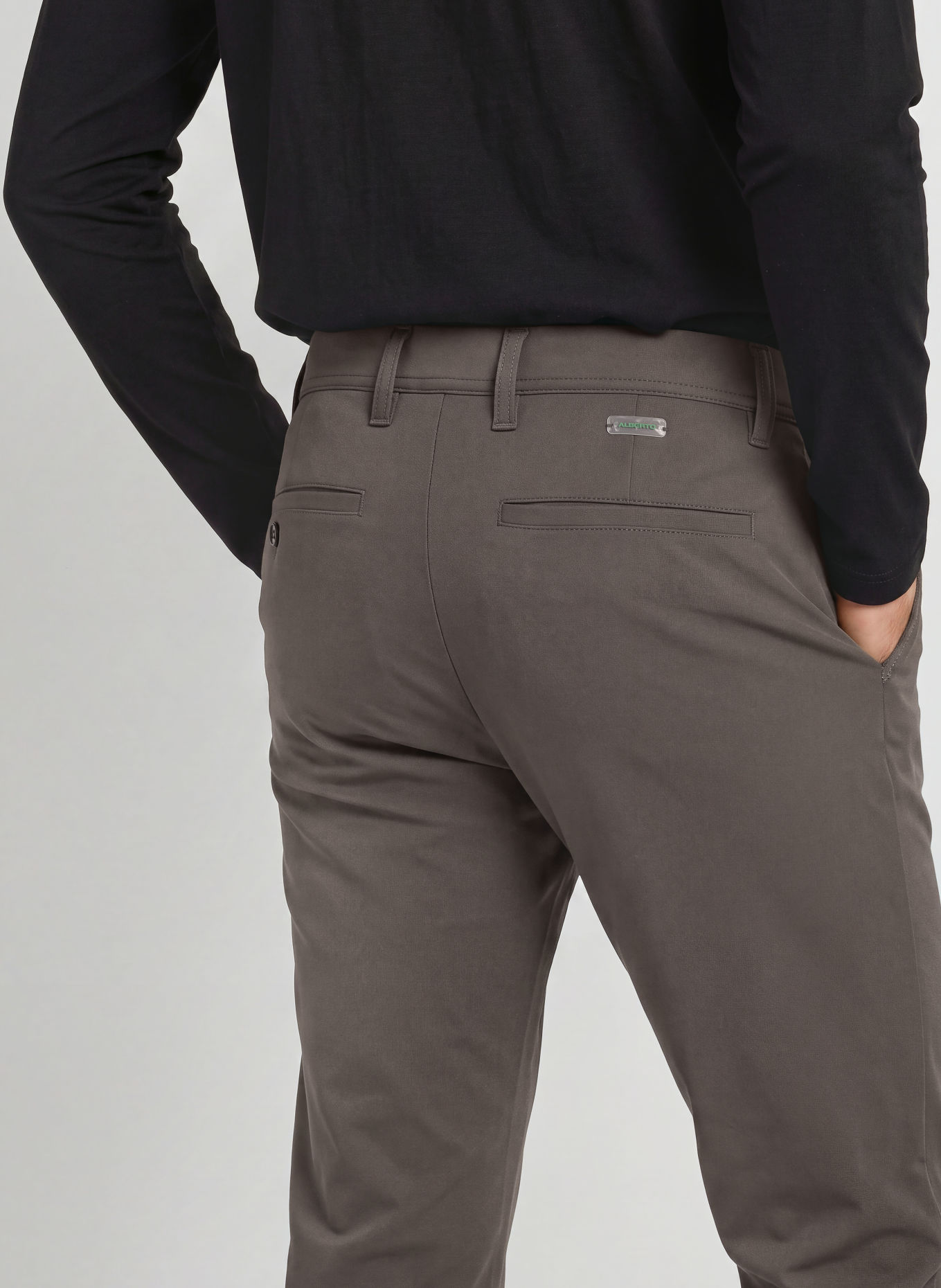 ALBERTO Pantalon de golf ROOKIE coupe classique: KAKI