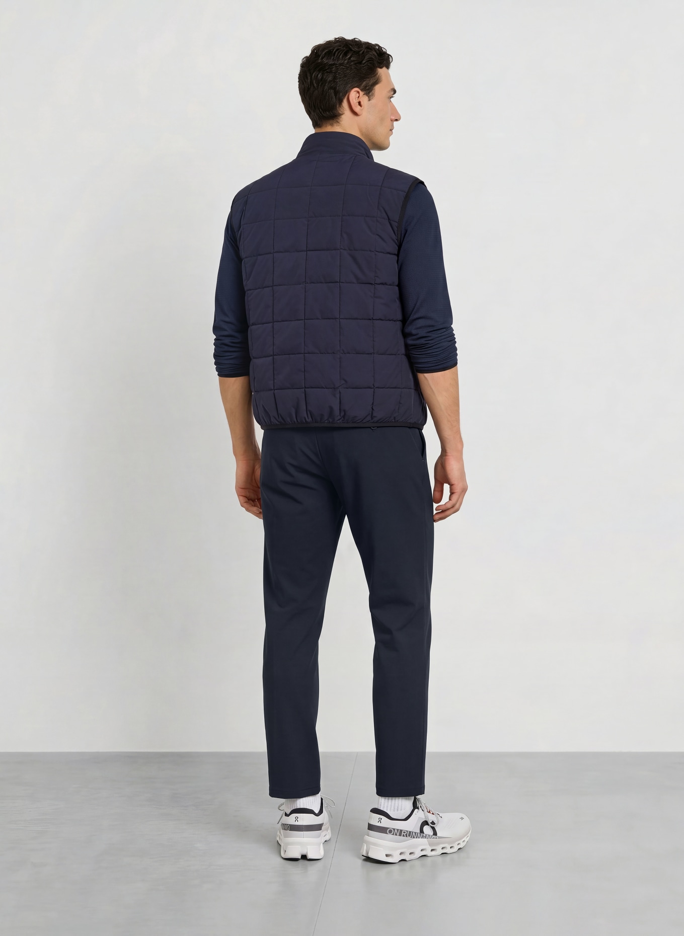 ALBERTO Pantalon de golf LUIS: BLEU FONCÉ
