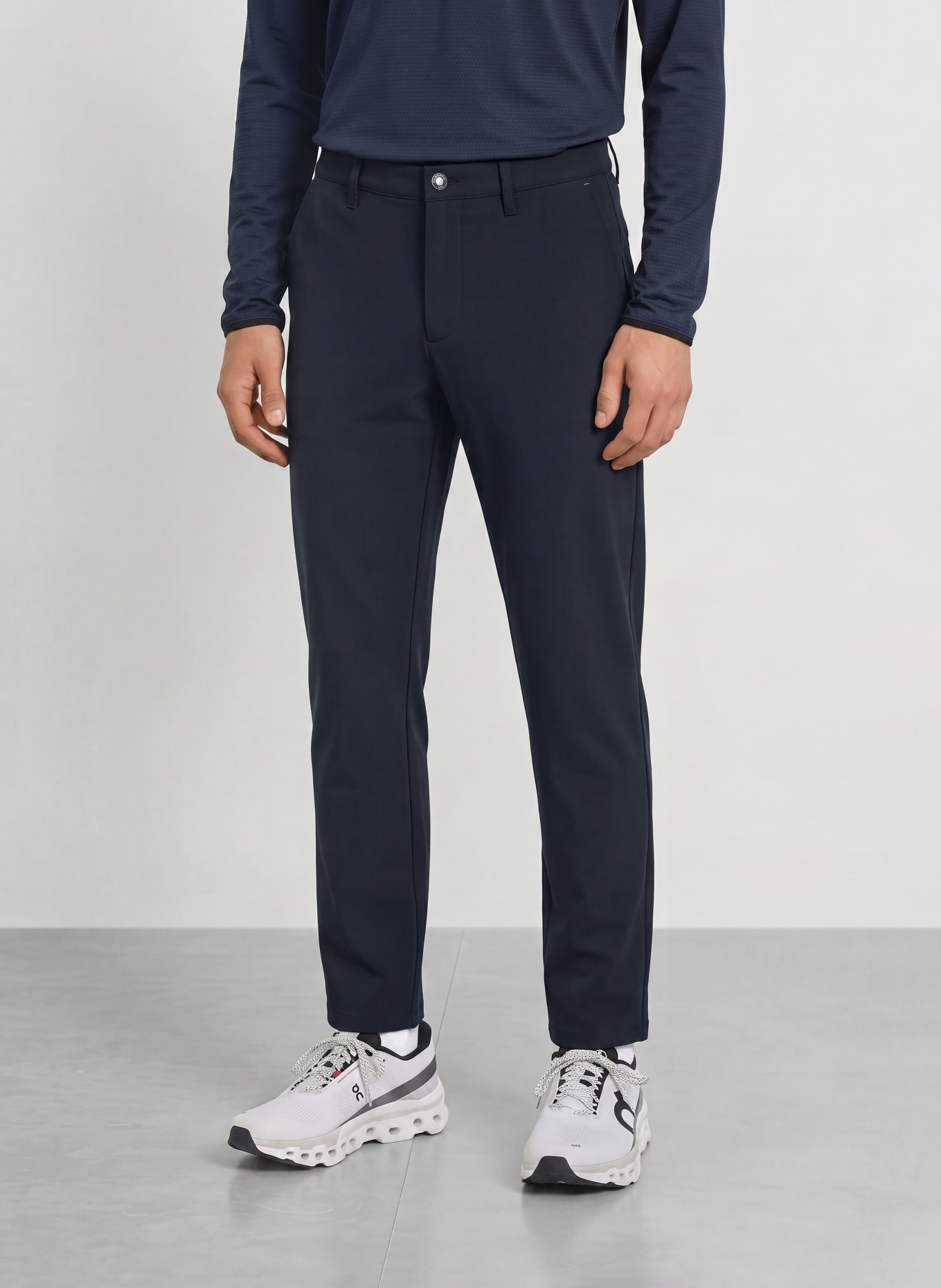 ALBERTO Pantalon de golf LUIS: BLEU FONCÉ