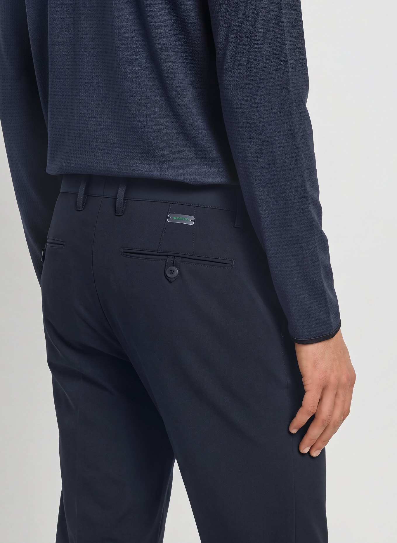 ALBERTO Pantalon de golf LUIS: BLEU FONCÉ