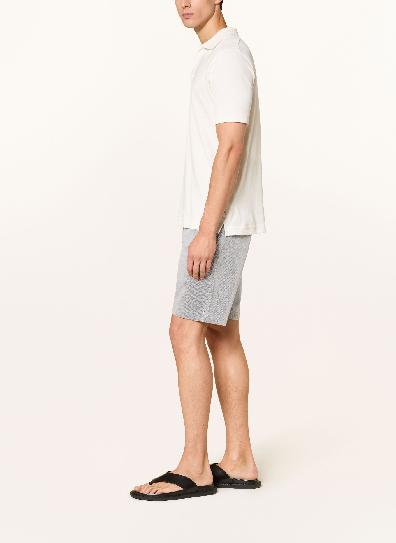 Marc O'Polo Chinoshorts: MÖRKBLÅ / VIT