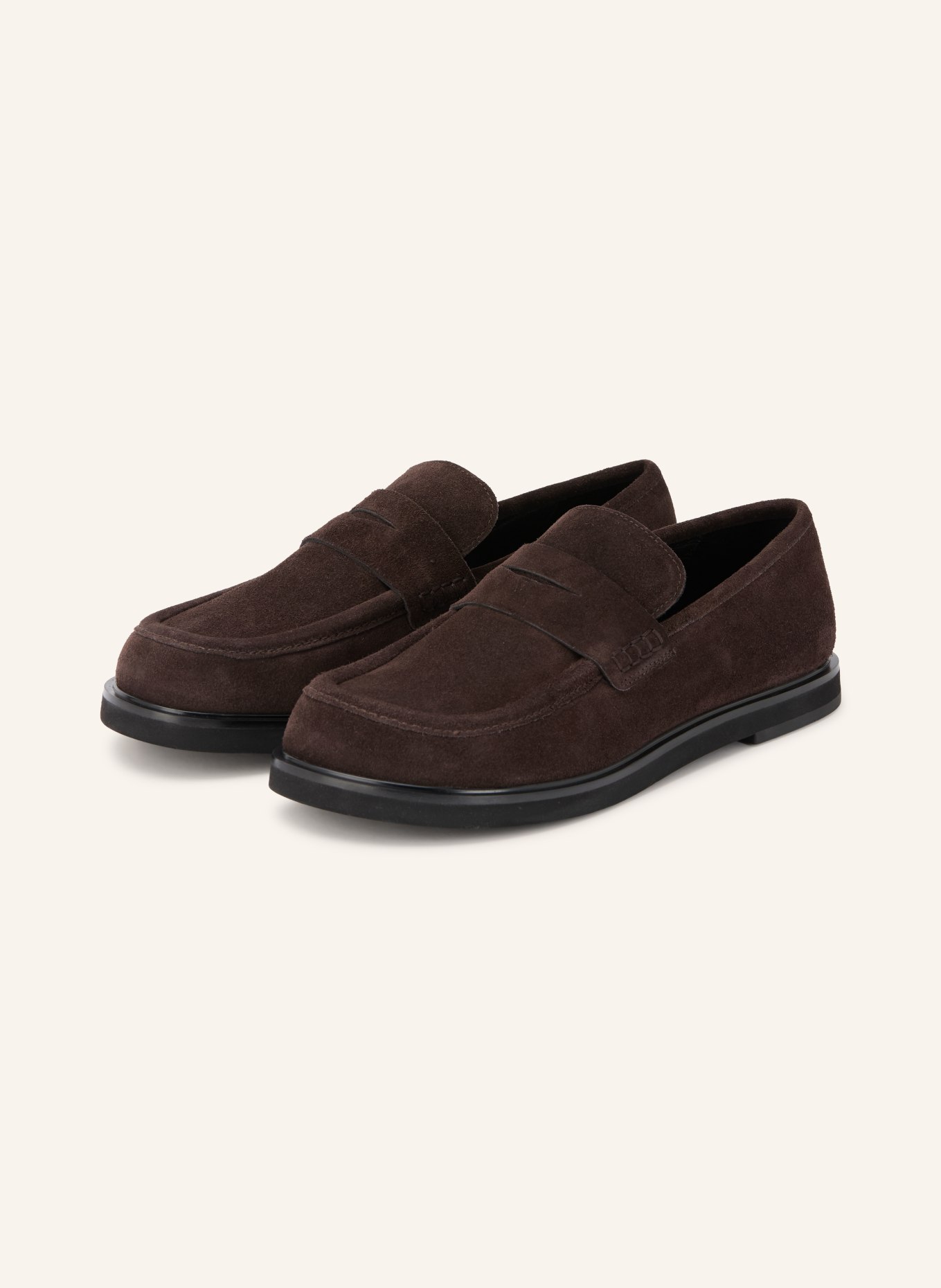 THEA MIKA Pennyloafer OLA: MARRON FONCÉ