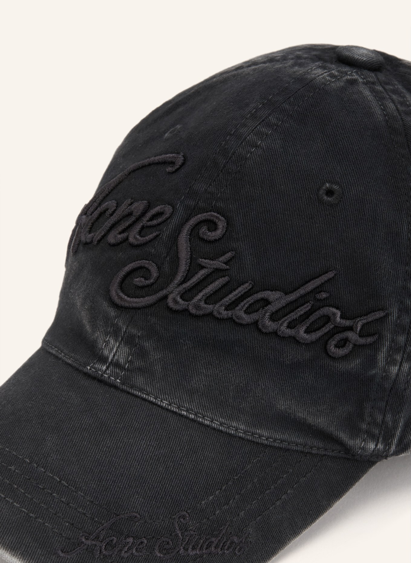 Acne Studios Șapcă: NEGRU