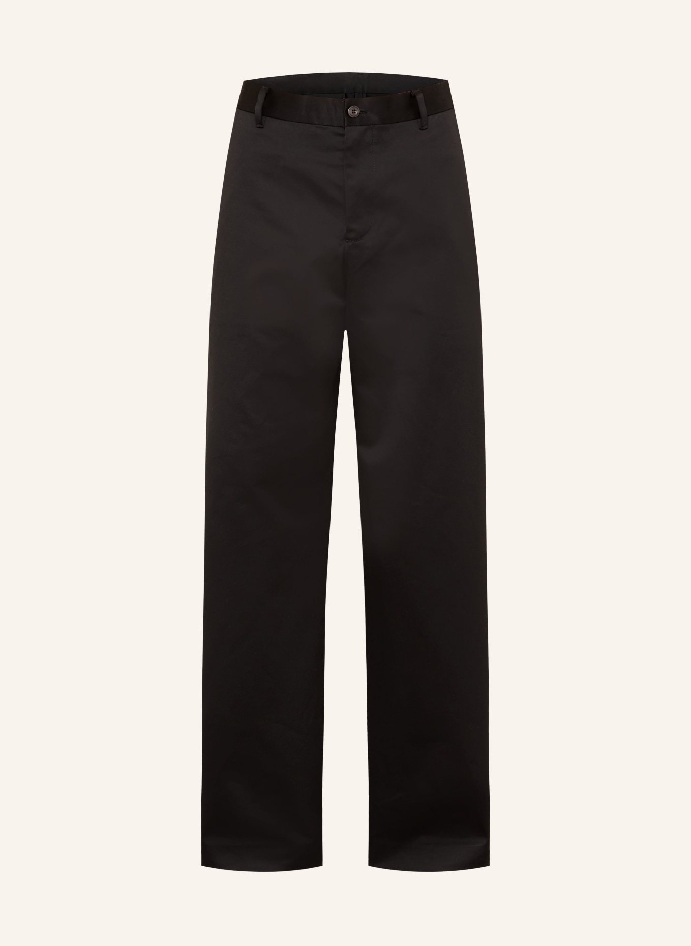 Acne Studios Broek met normale pasvorm: ZWART