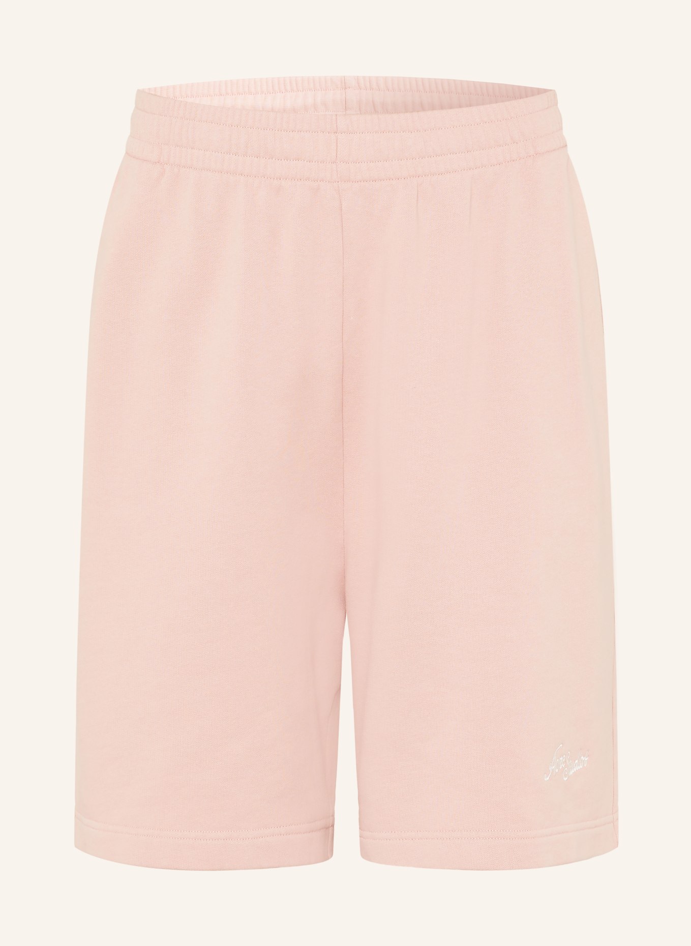 Acne Studios Short en molleton: ROSE CLAIR