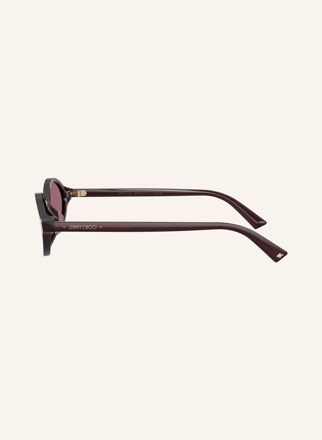 JIMMY CHOO Solglasögon JC5068U: OPALINE PRUNE/ VIOLET