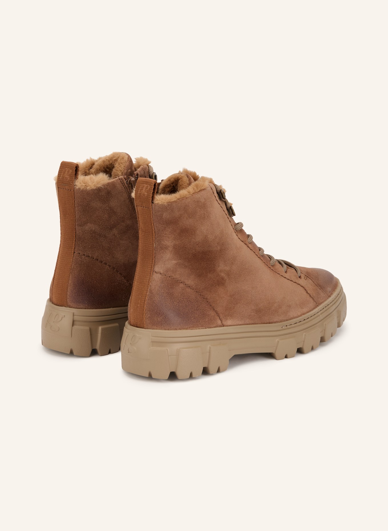 paul green Schnürboots: BRAUN