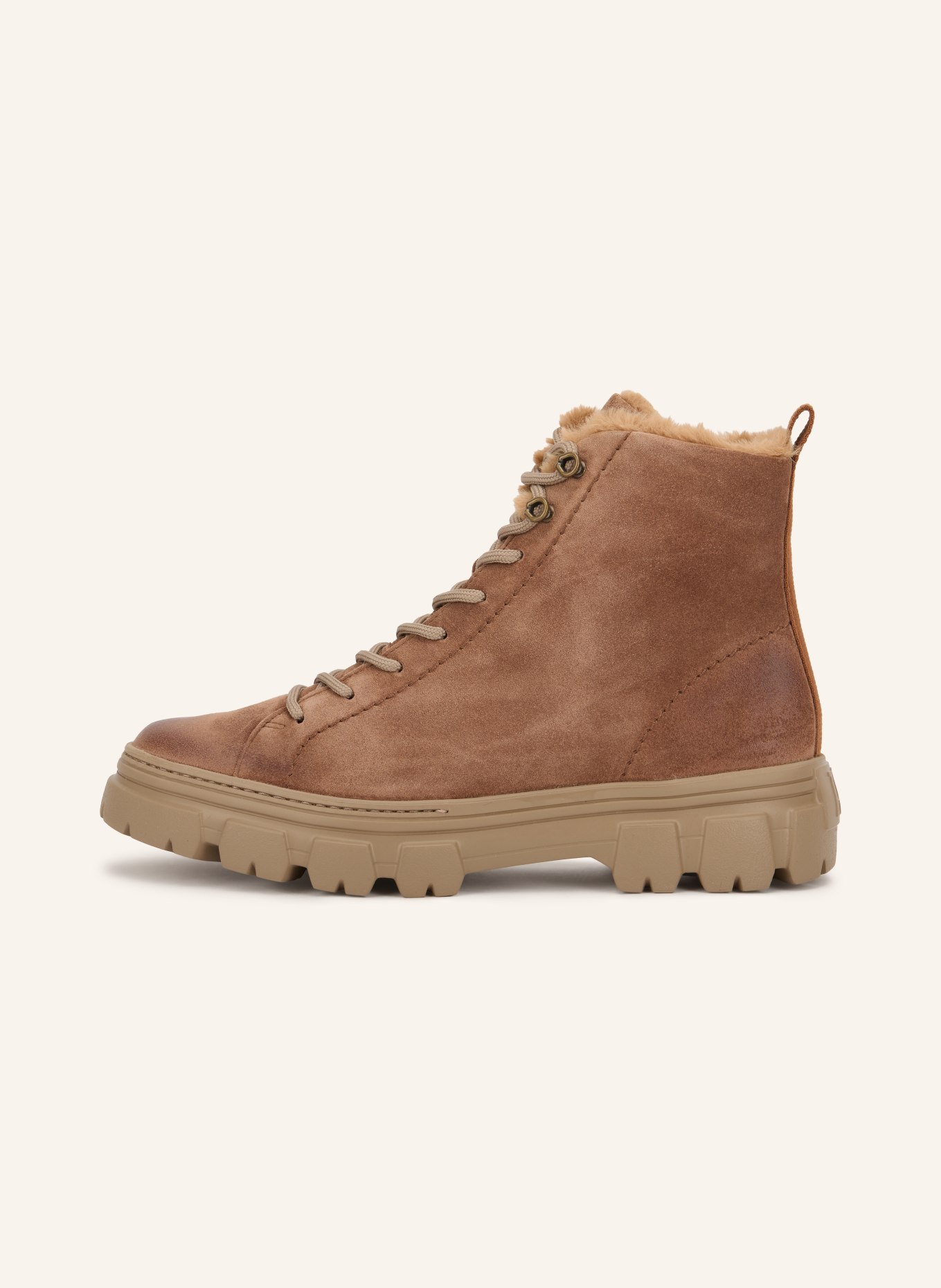 paul green Schnürboots: BRAUN
