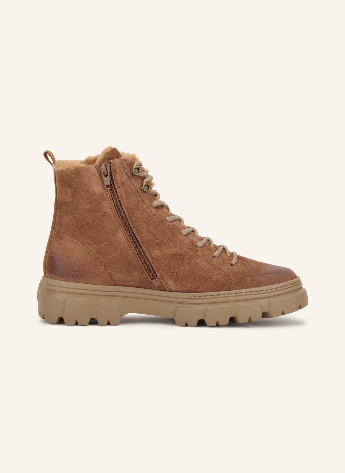 paul green Schnürboots: BRAUN
