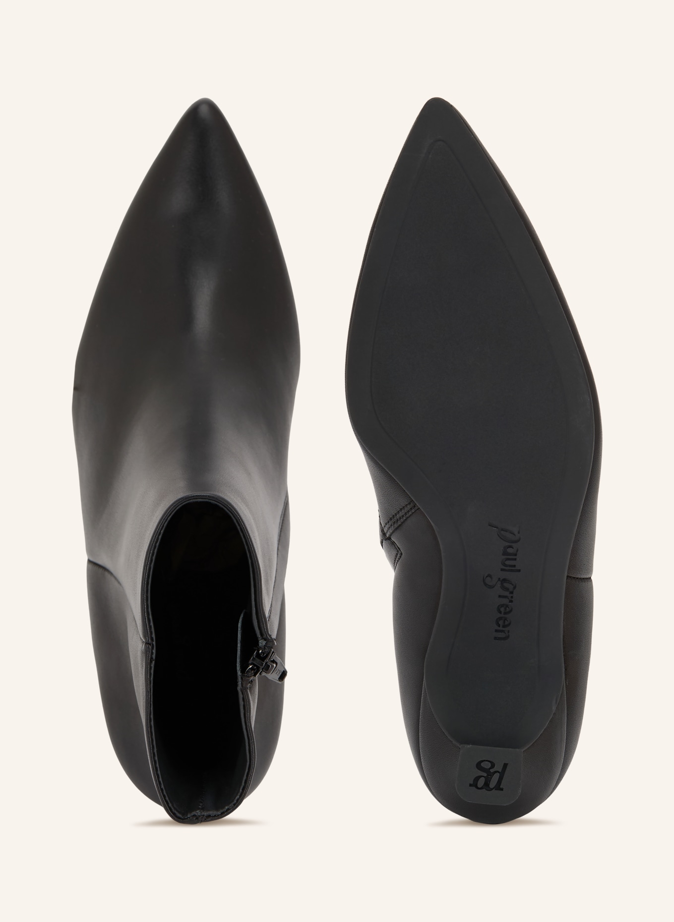 paul green Stiefeletten: SCHWARZ