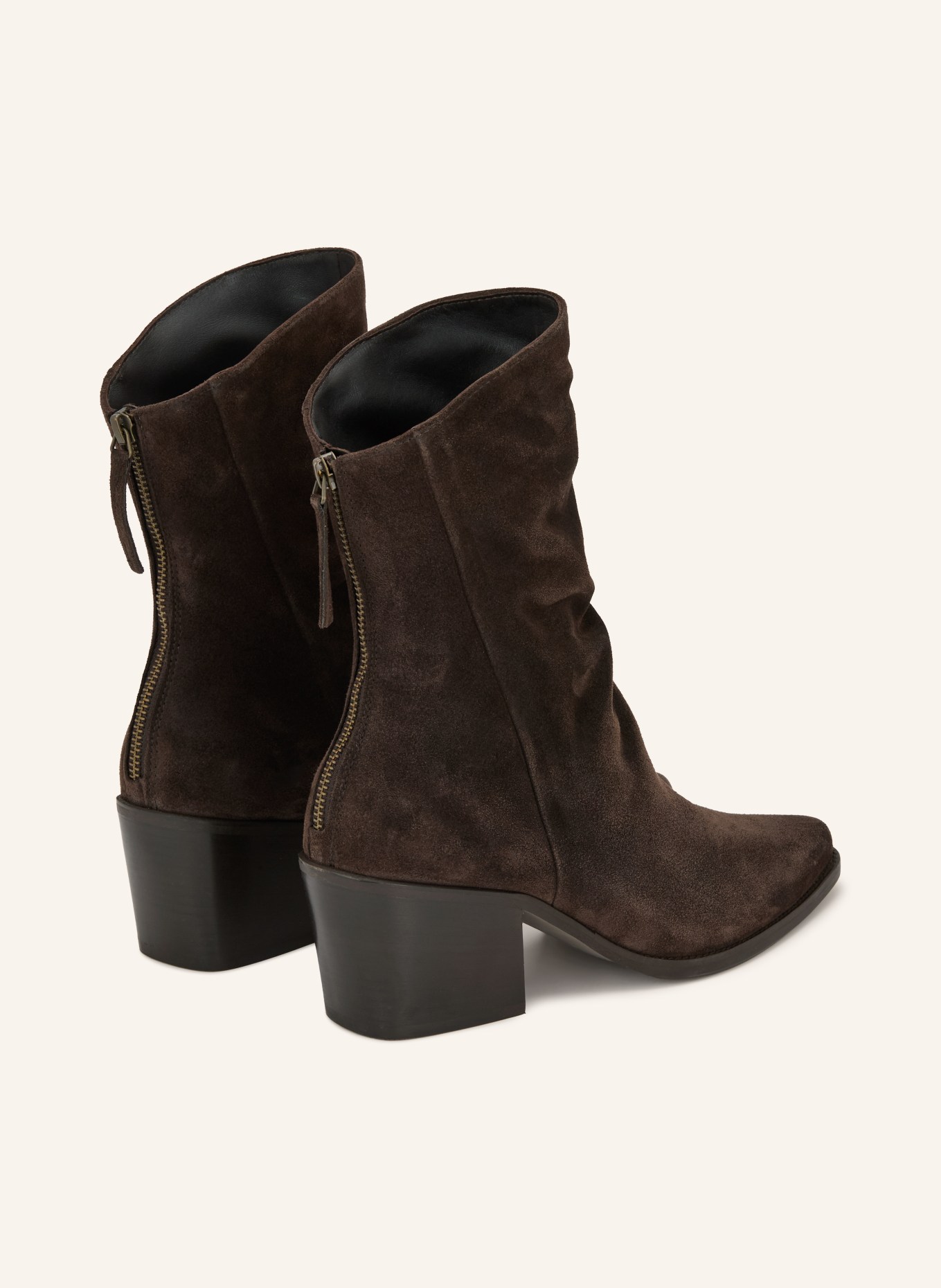 paul green Ankle boots: DARK BROWN