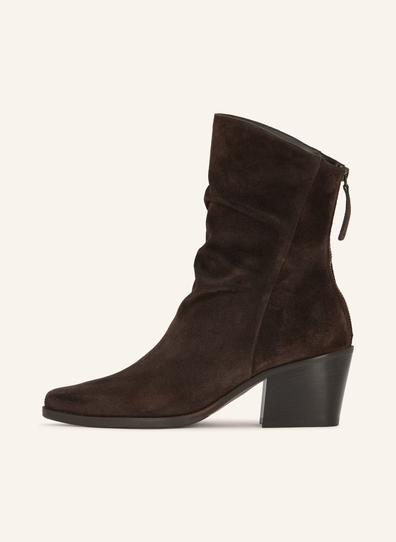 paul green Ankle boots: DARK BROWN