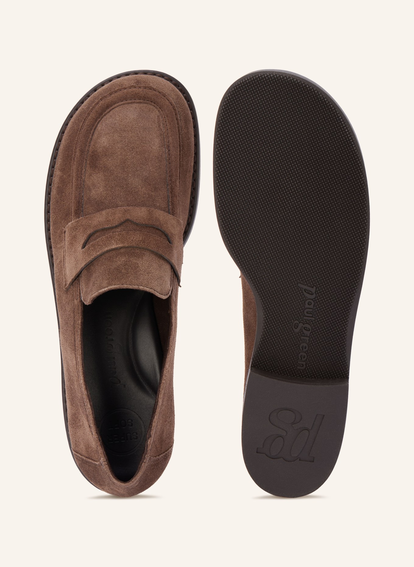 paul green Pennyloafer: MARRON FONCÉ