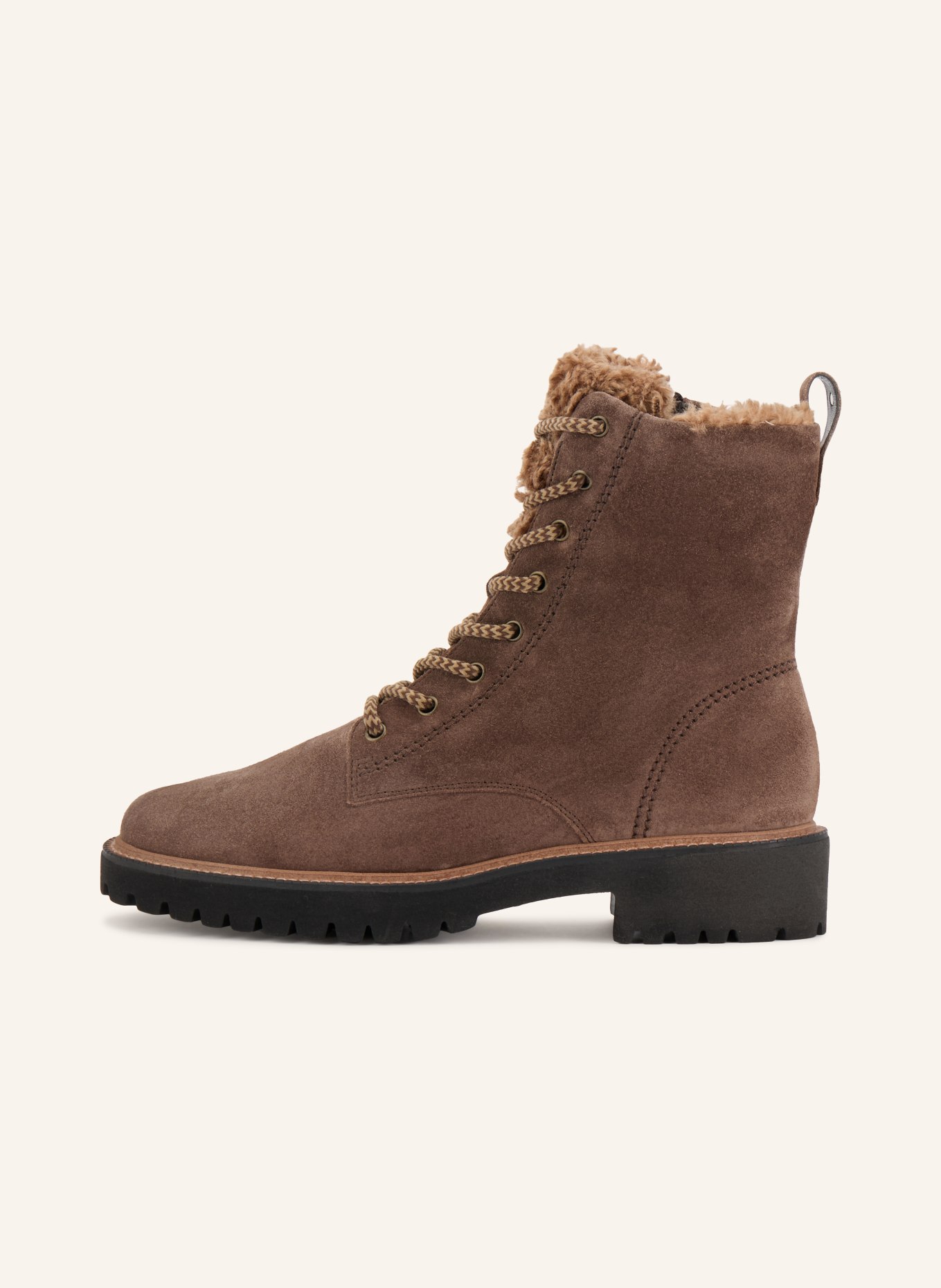 paul green Boots à lacets: TAUPE