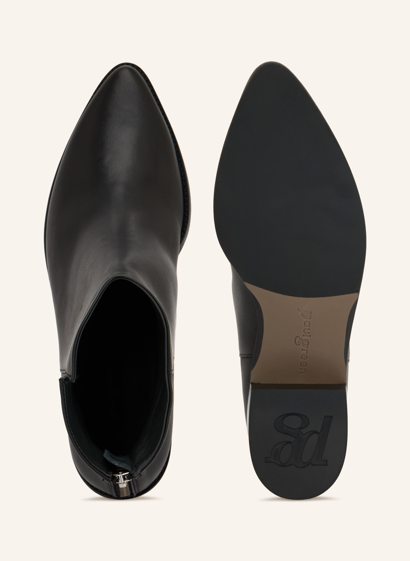paul green Stiefeletten: SCHWARZ