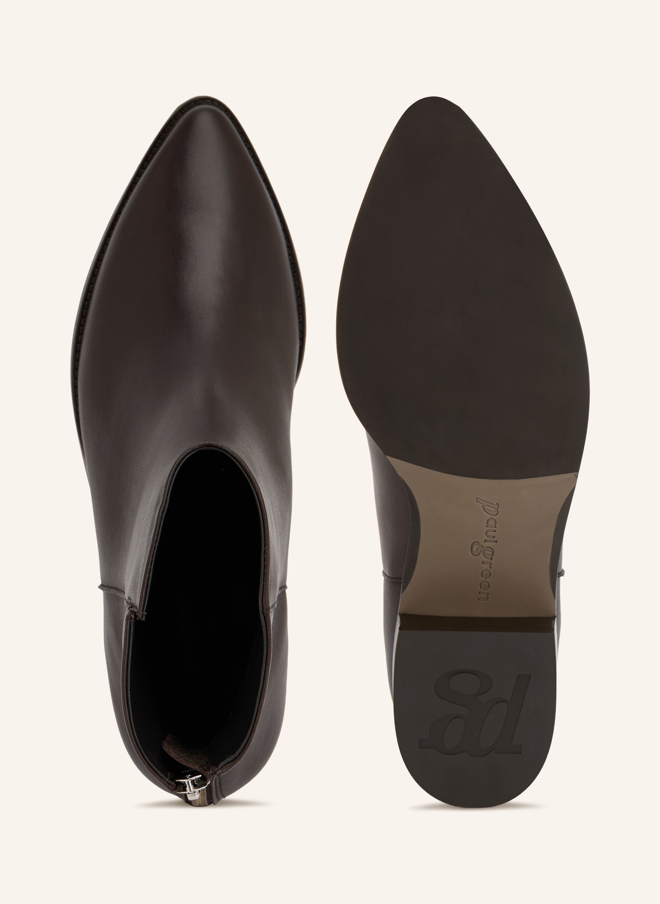 paul green Stiefeletten: DUNKELBRAUN