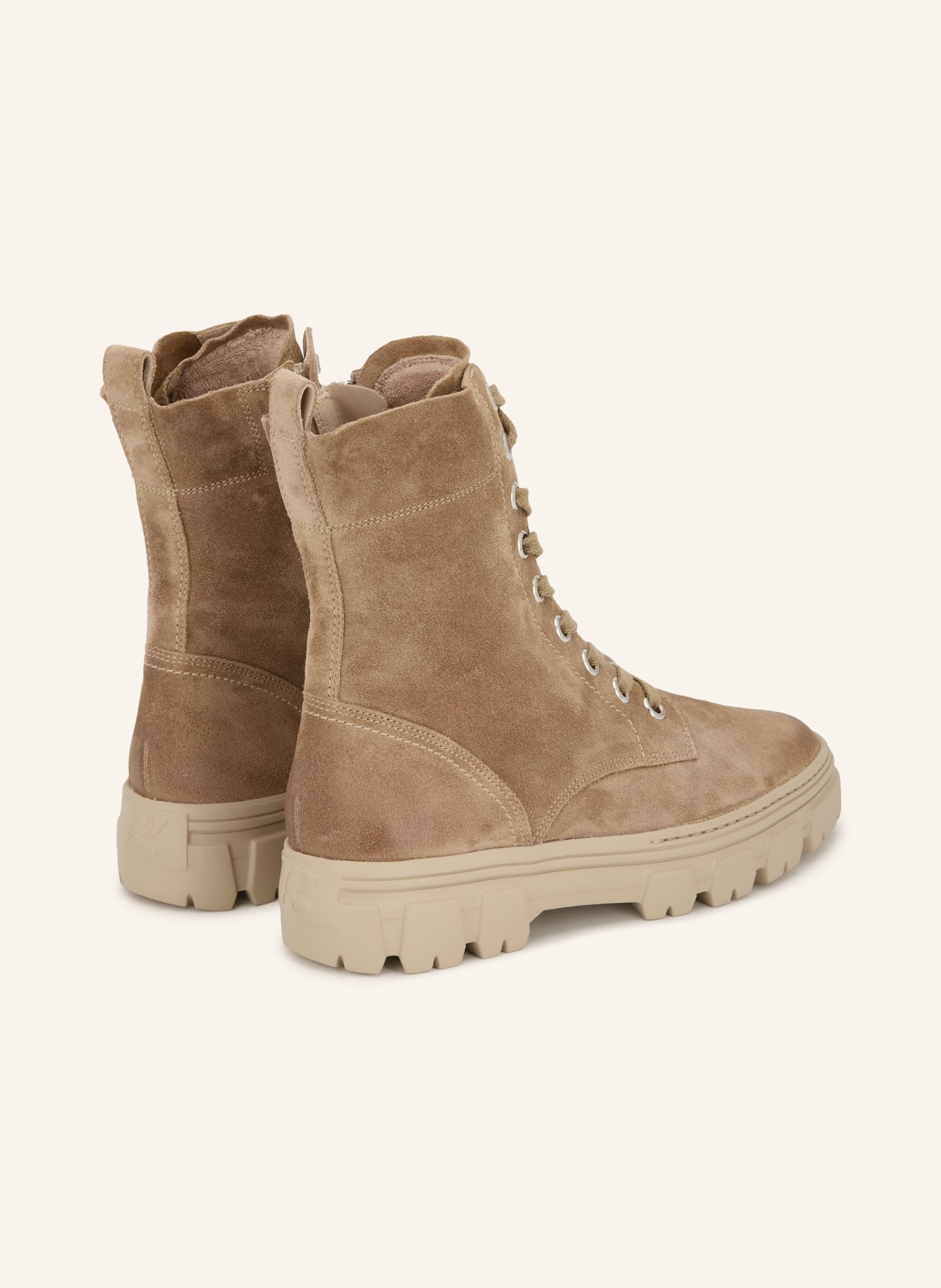 paul green Schnürboots: HELLBRAUN