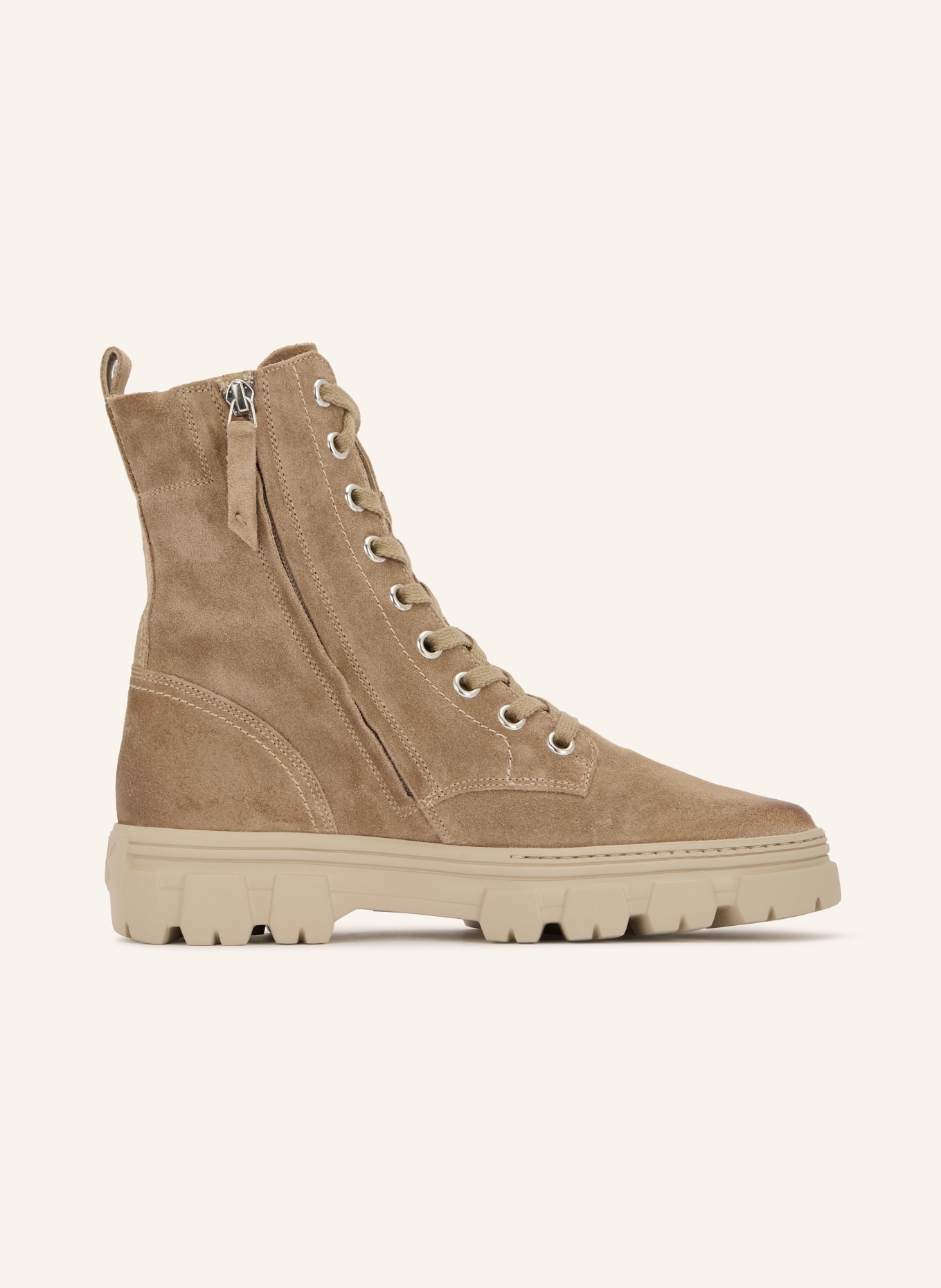 paul green Schnürboots: HELLBRAUN