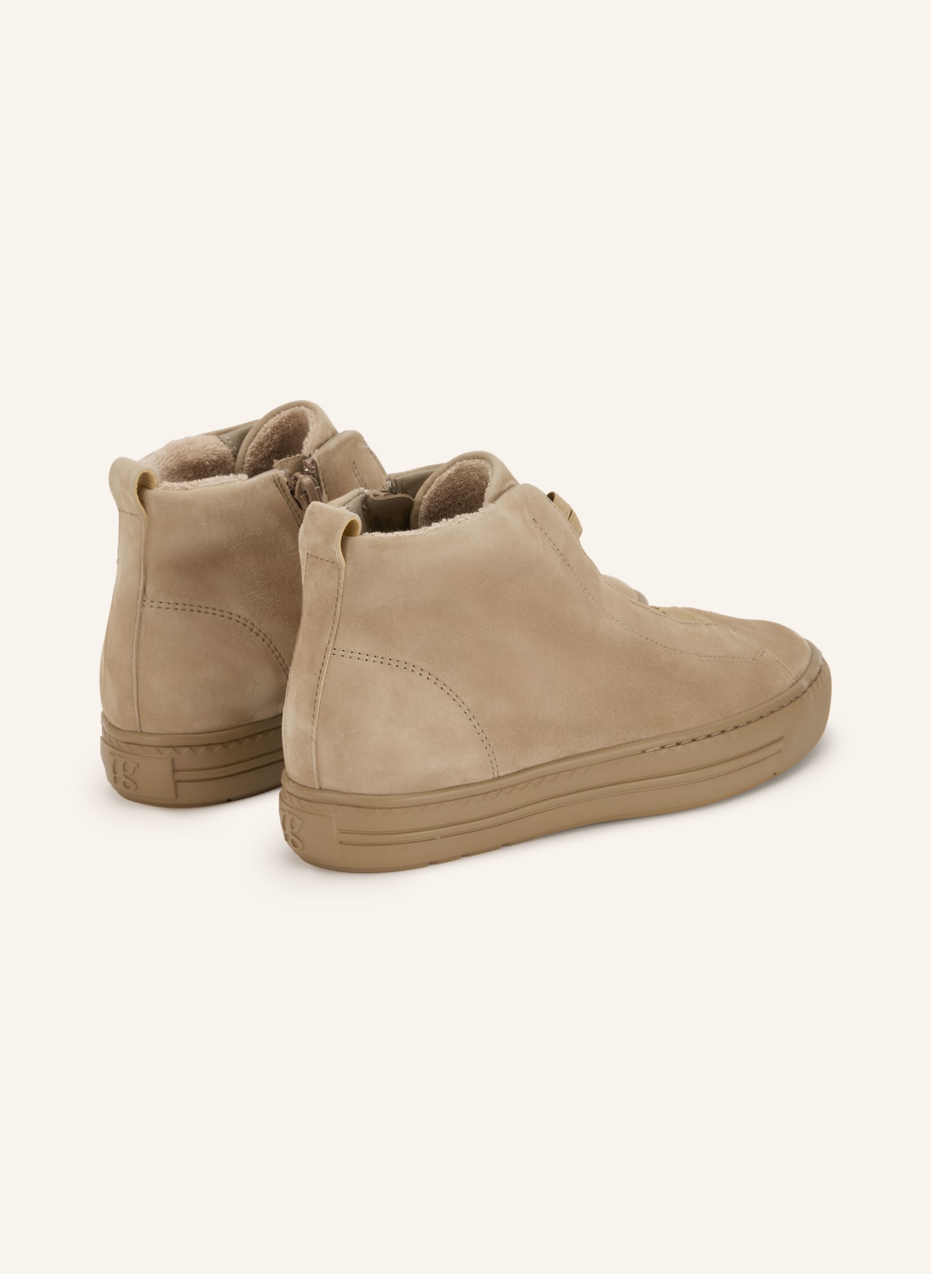 paul green Wysokie sneakersy: BEŻOWY