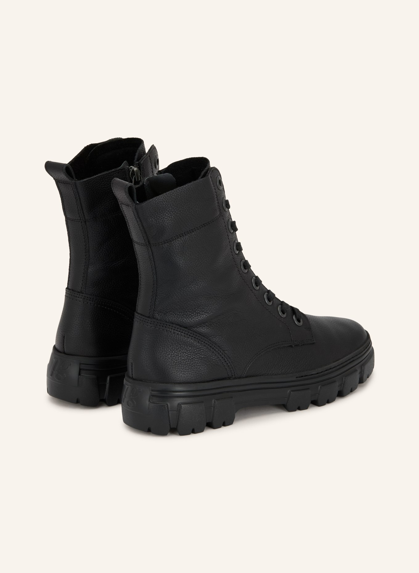 paul green Schnürboots: SCHWARZ
