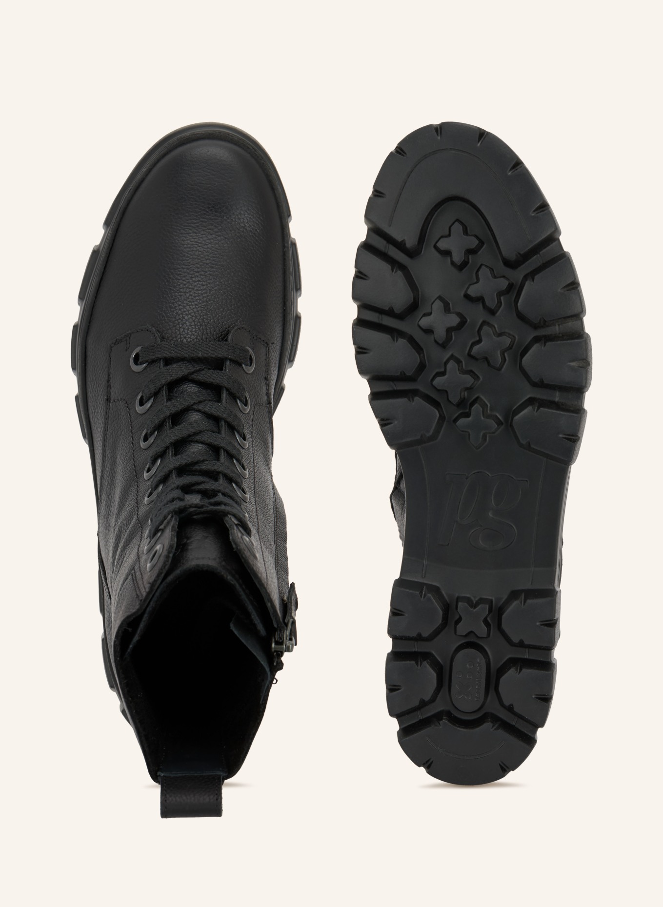 paul green Schnürboots: SCHWARZ