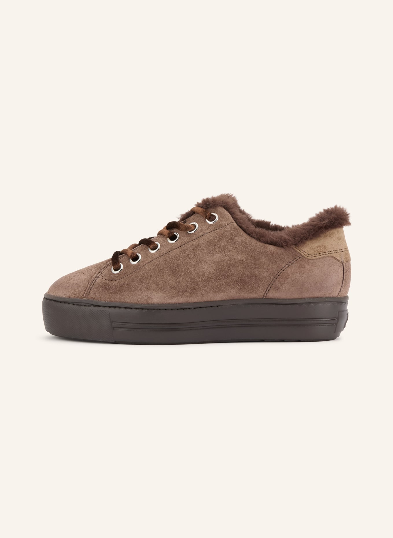 paul green Sneakers: MARRON FONCÉ