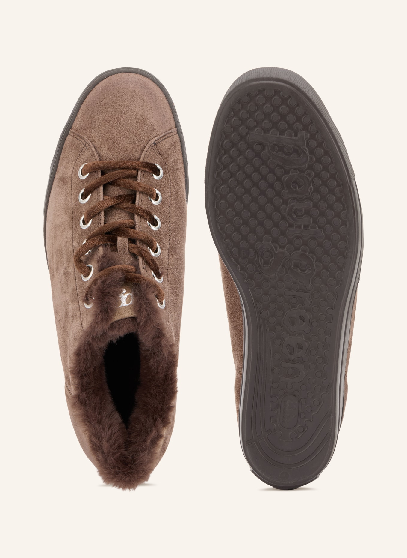 paul green Sneakers: MARRON FONCÉ
