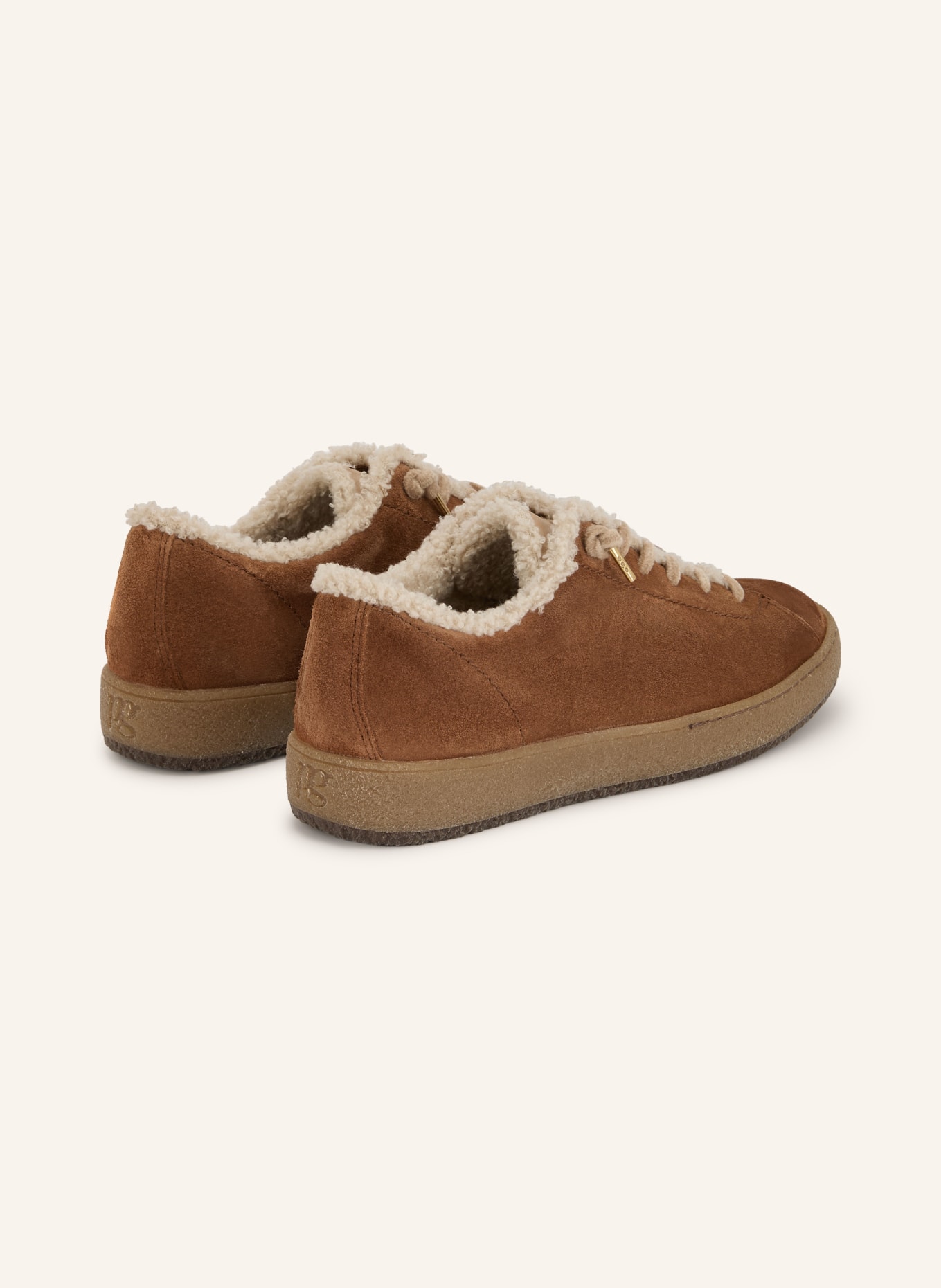 paul green Slip-on-sneakers: BEIGE / BRUN