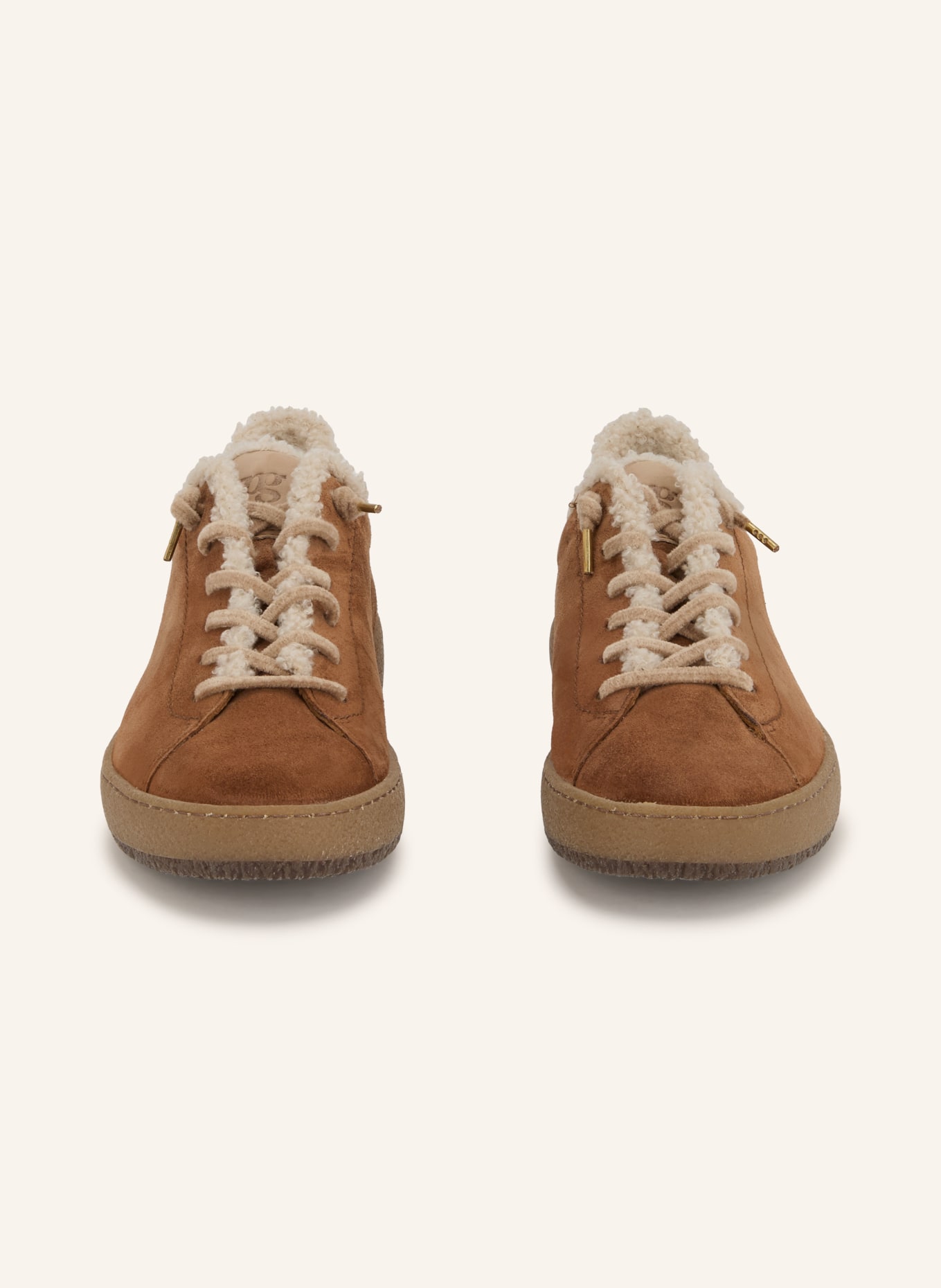 paul green Slip-on-sneakers: BEIGE / BRUN