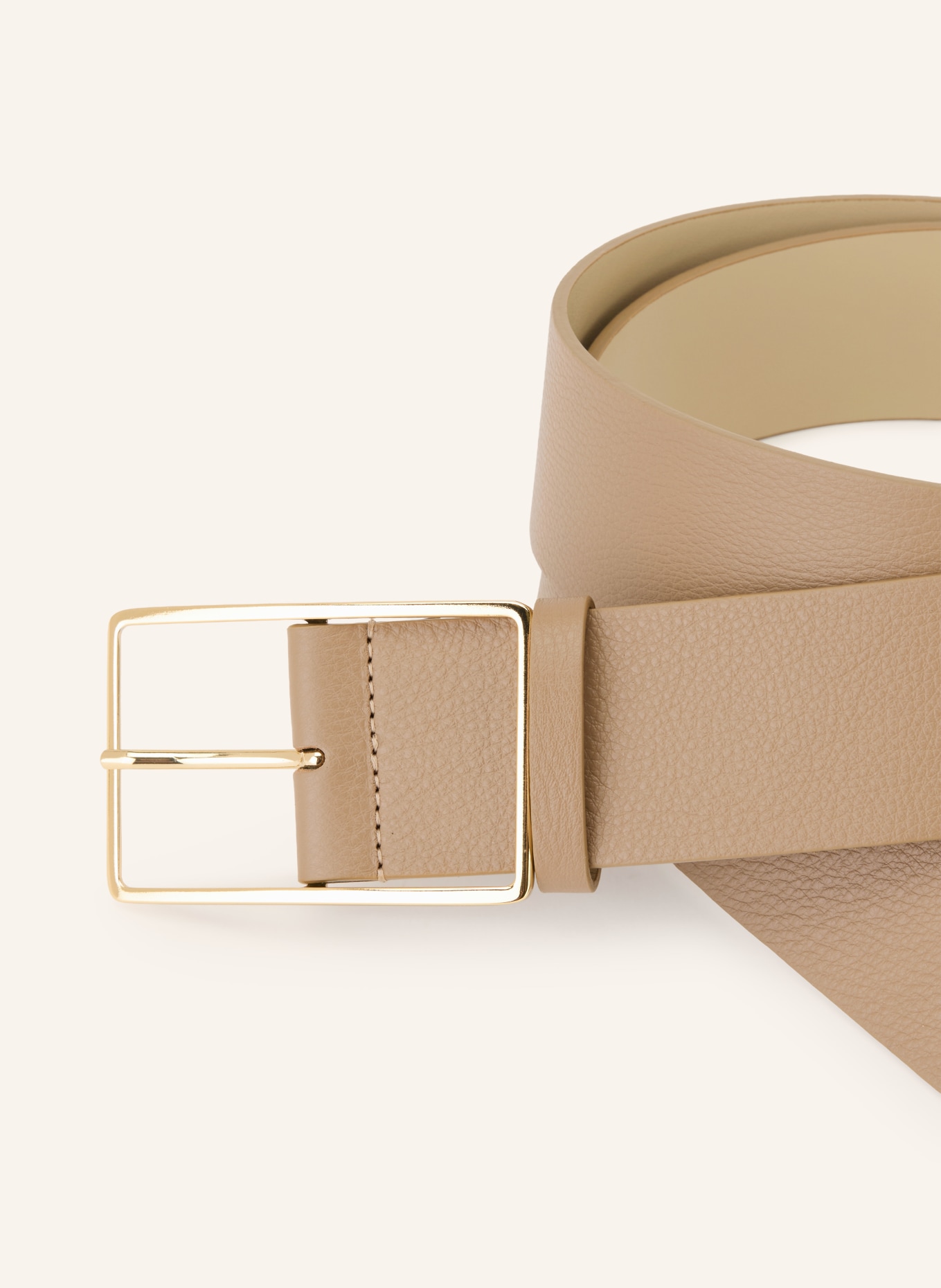 abro Ledergürtel DALIA: BEIGE