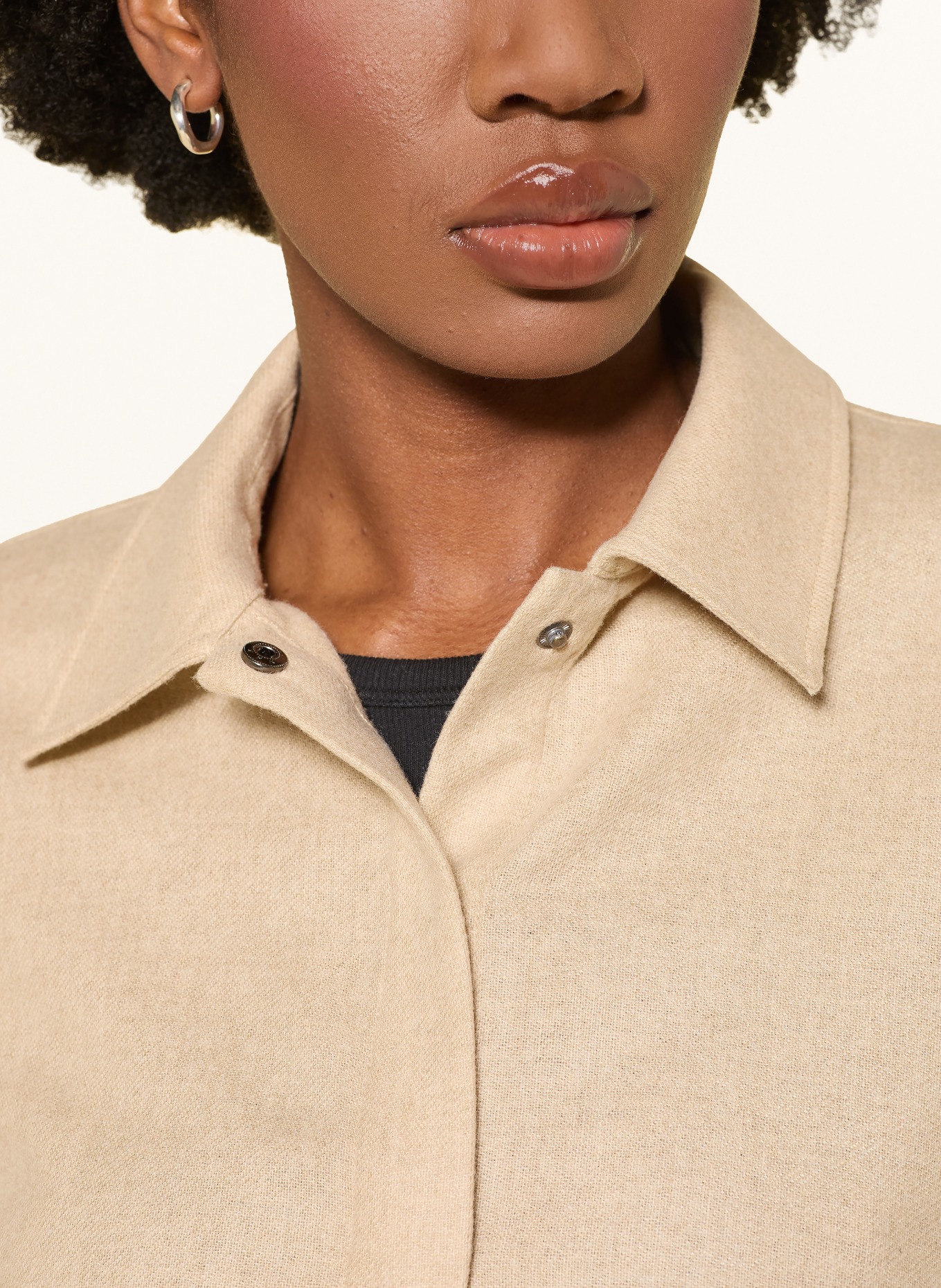 DRYKORN Chemisier en flanelle FIONEL: MARRON CLAIR