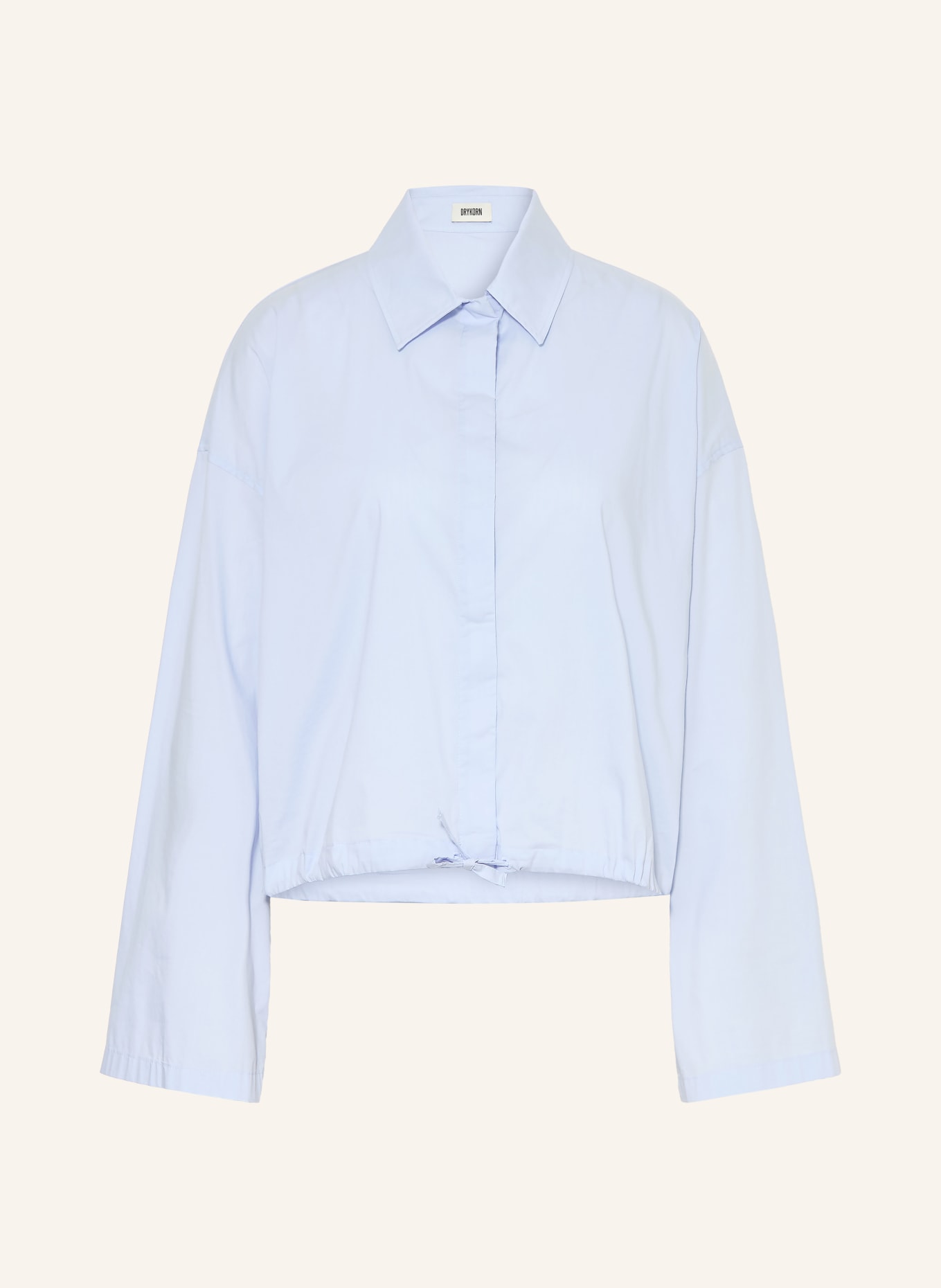DRYKORN Hemdbluse FIONEL: HELLBLAU