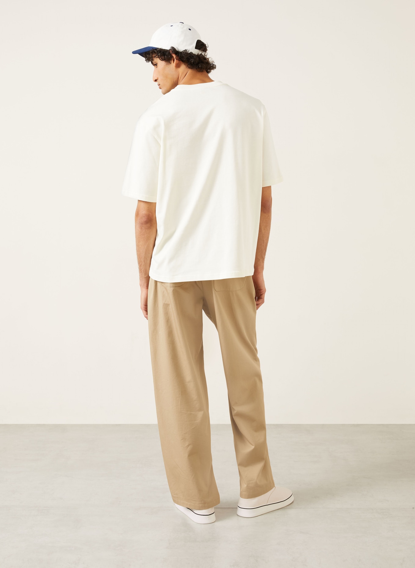 AMI PARIS T-shirt: ECRU