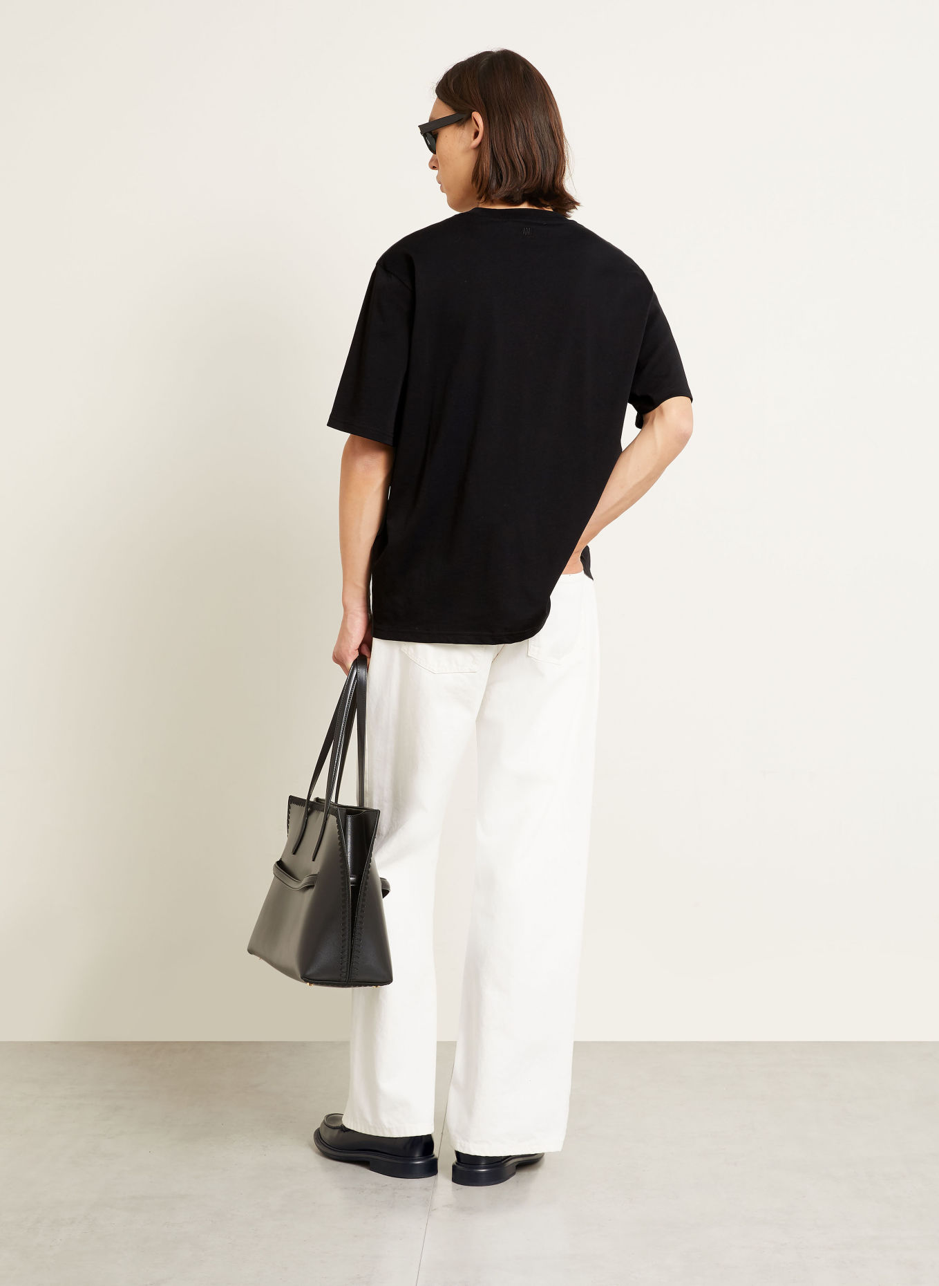 AMI PARIS T-shirt: BLACK