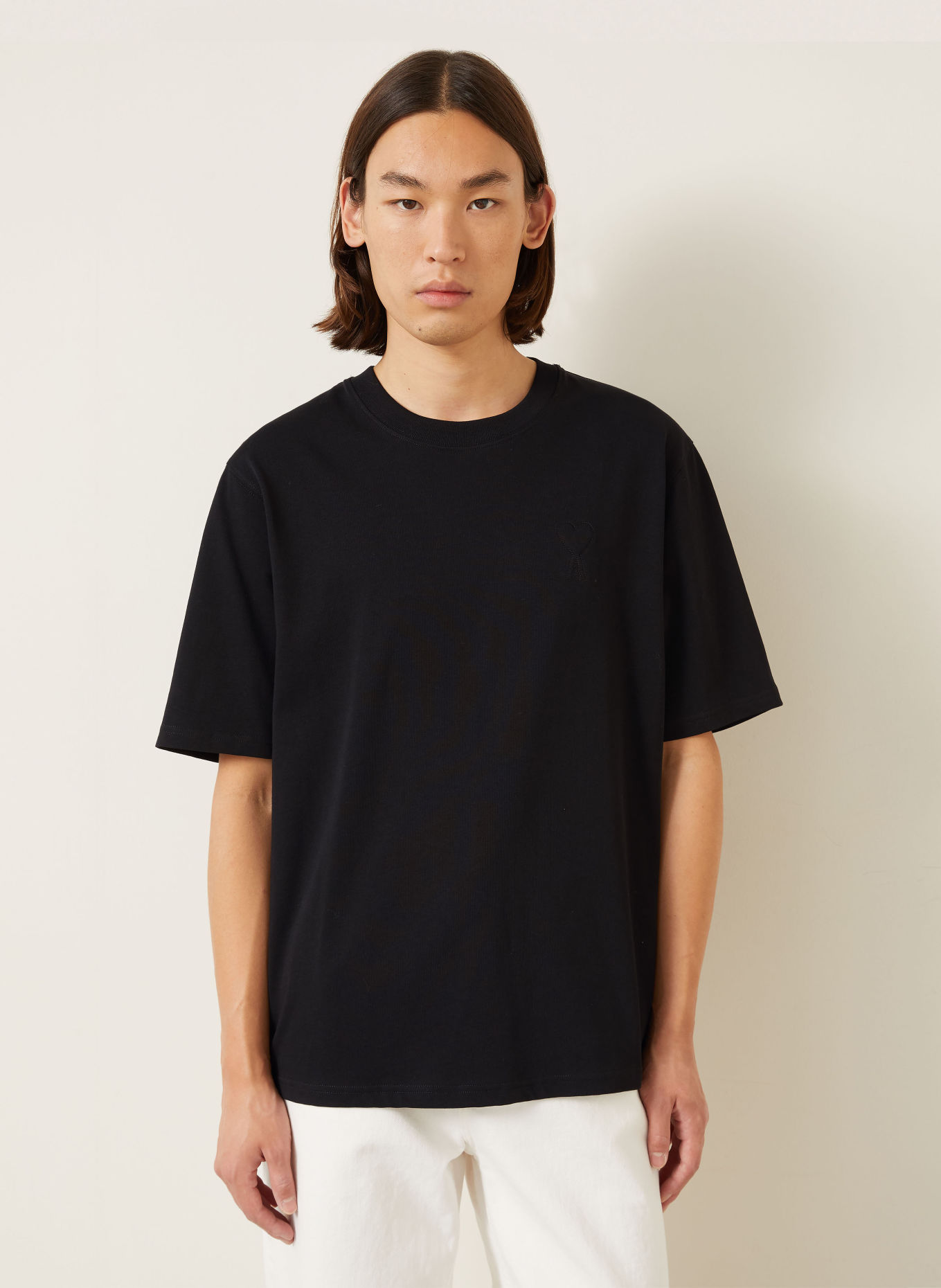 AMI PARIS T-shirt: BLACK