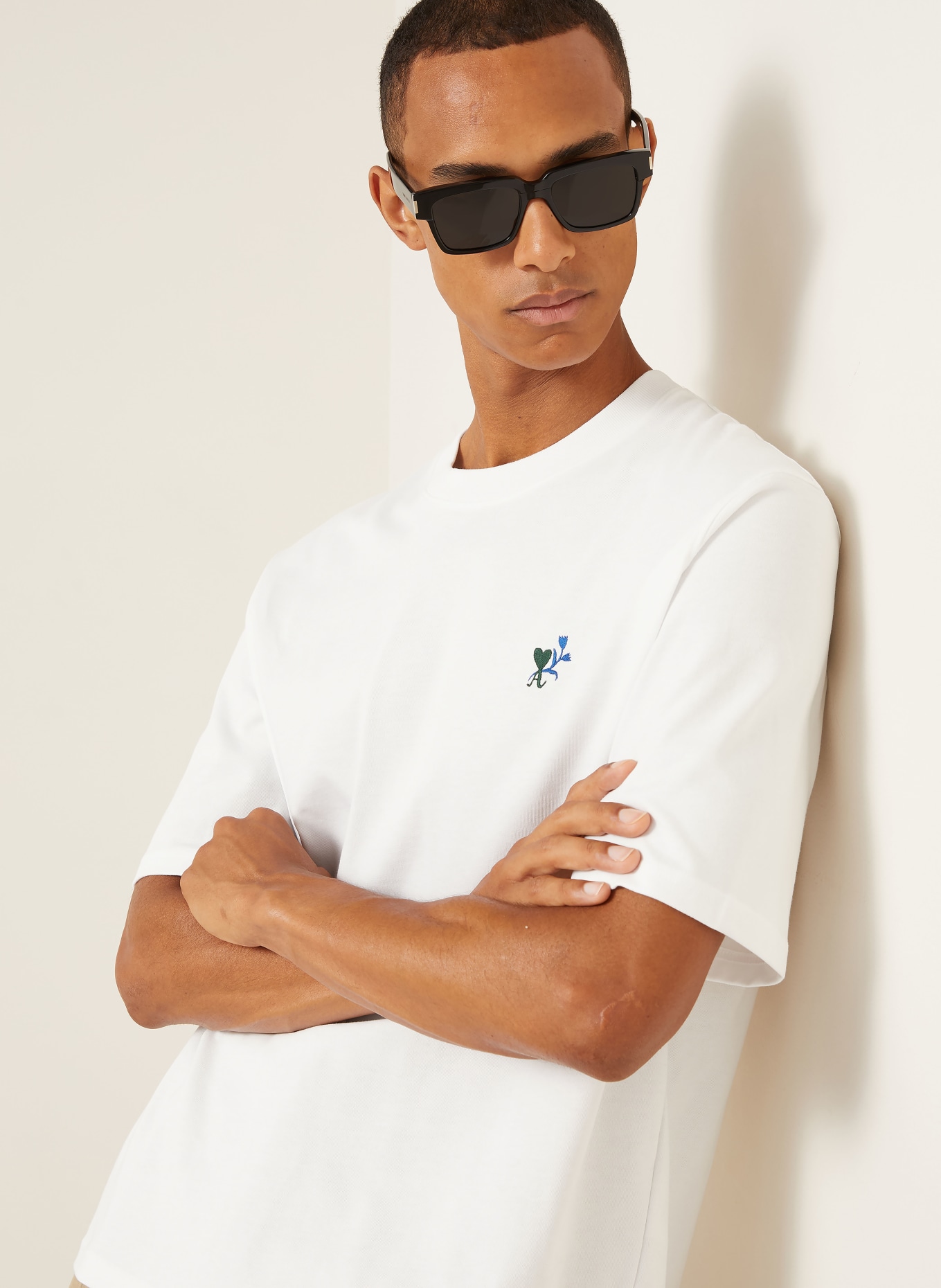 AMI PARIS T-shirt: WIT