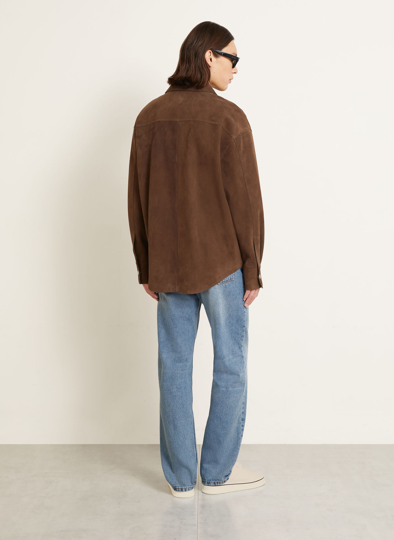 AMI PARIS Jeans Regular Fit: 480 BLEU USED
