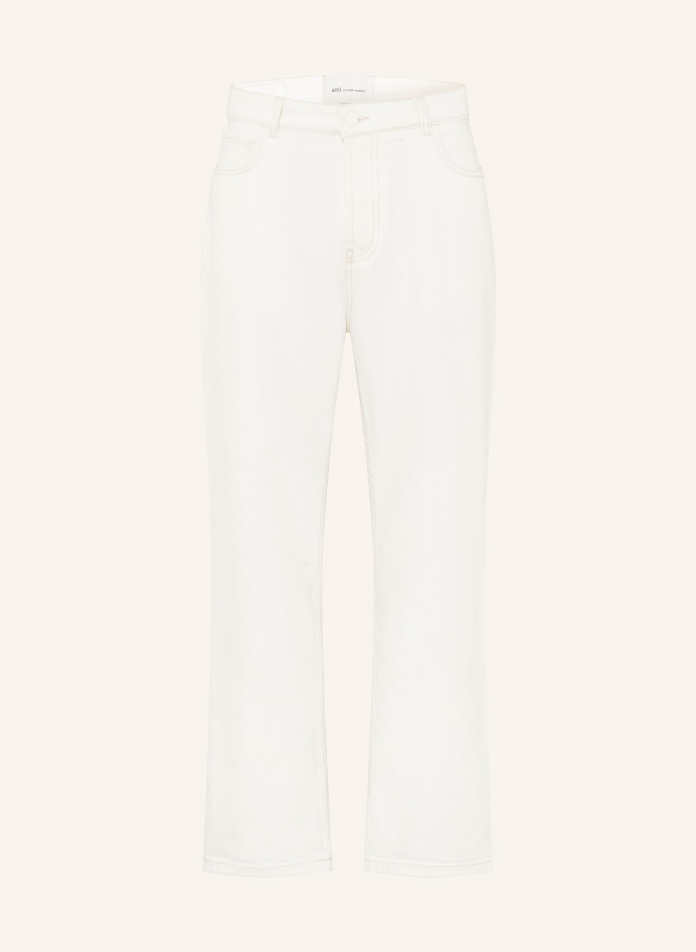 AMI PARIS Jeans: 136 BLANC CREME