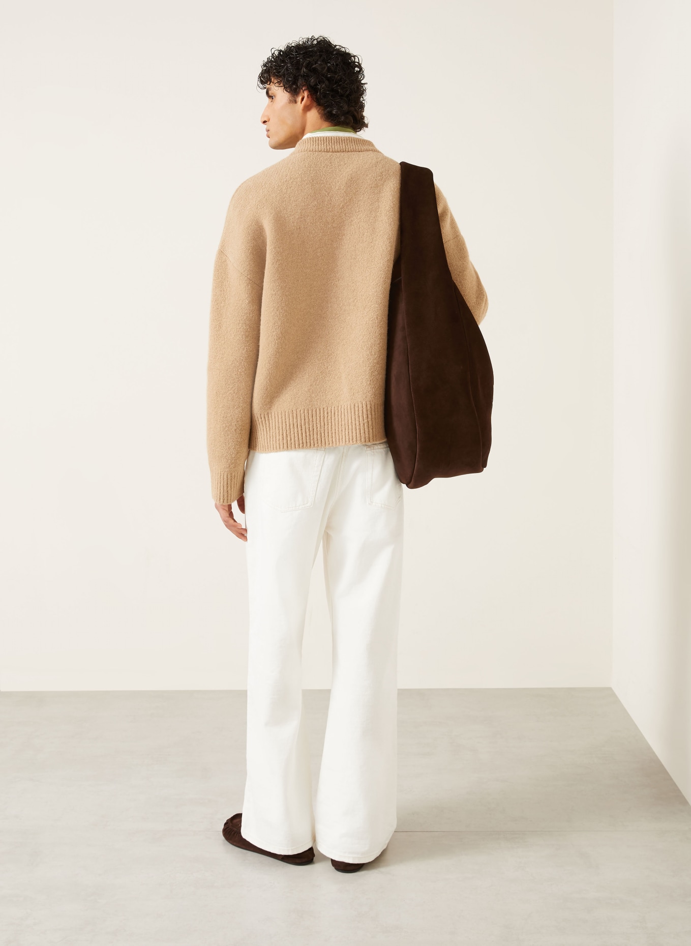 AMI PARIS Jeans: 136 BLANC CREME