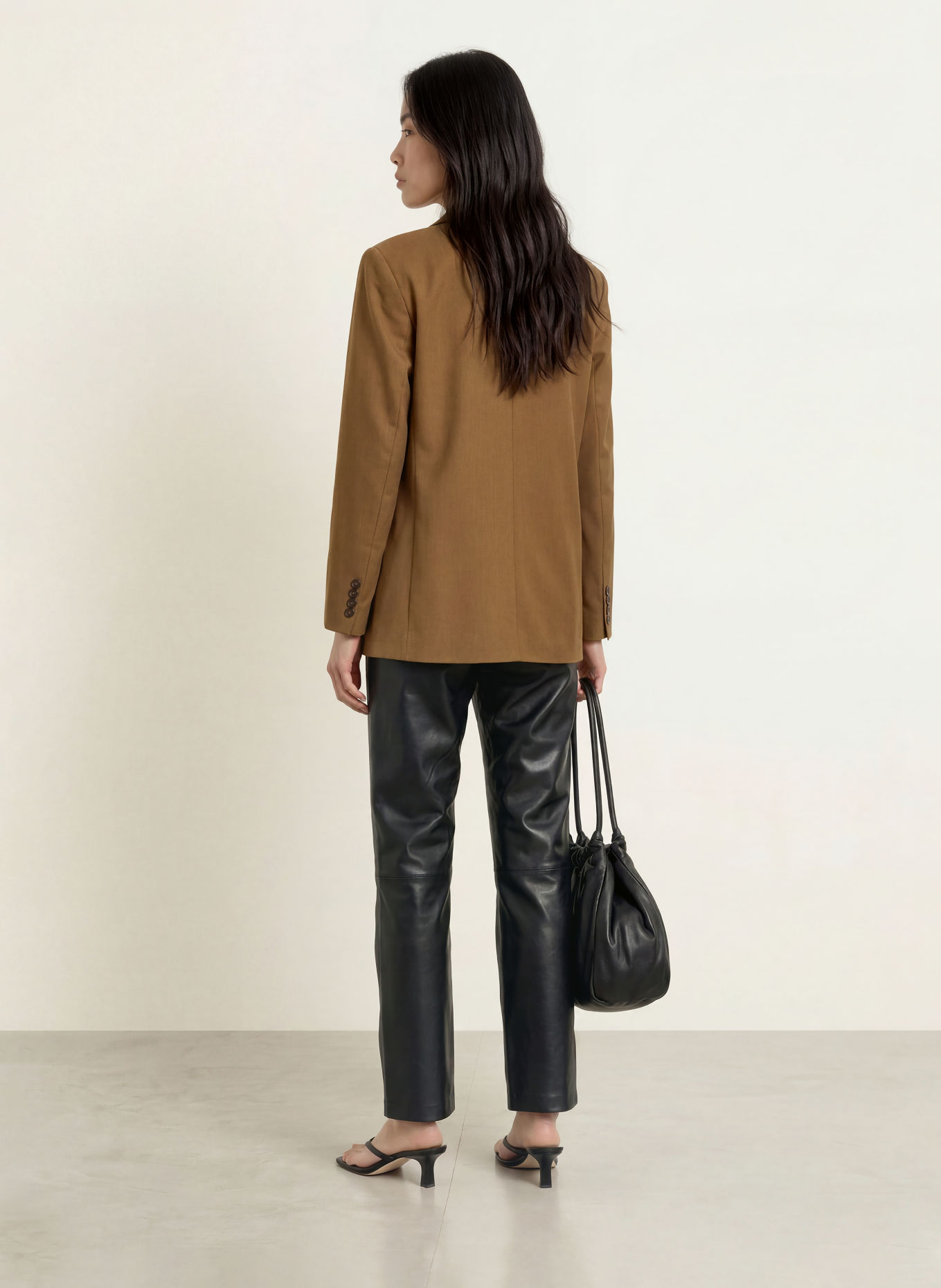 YERSE BARRY Blazer: BROWN