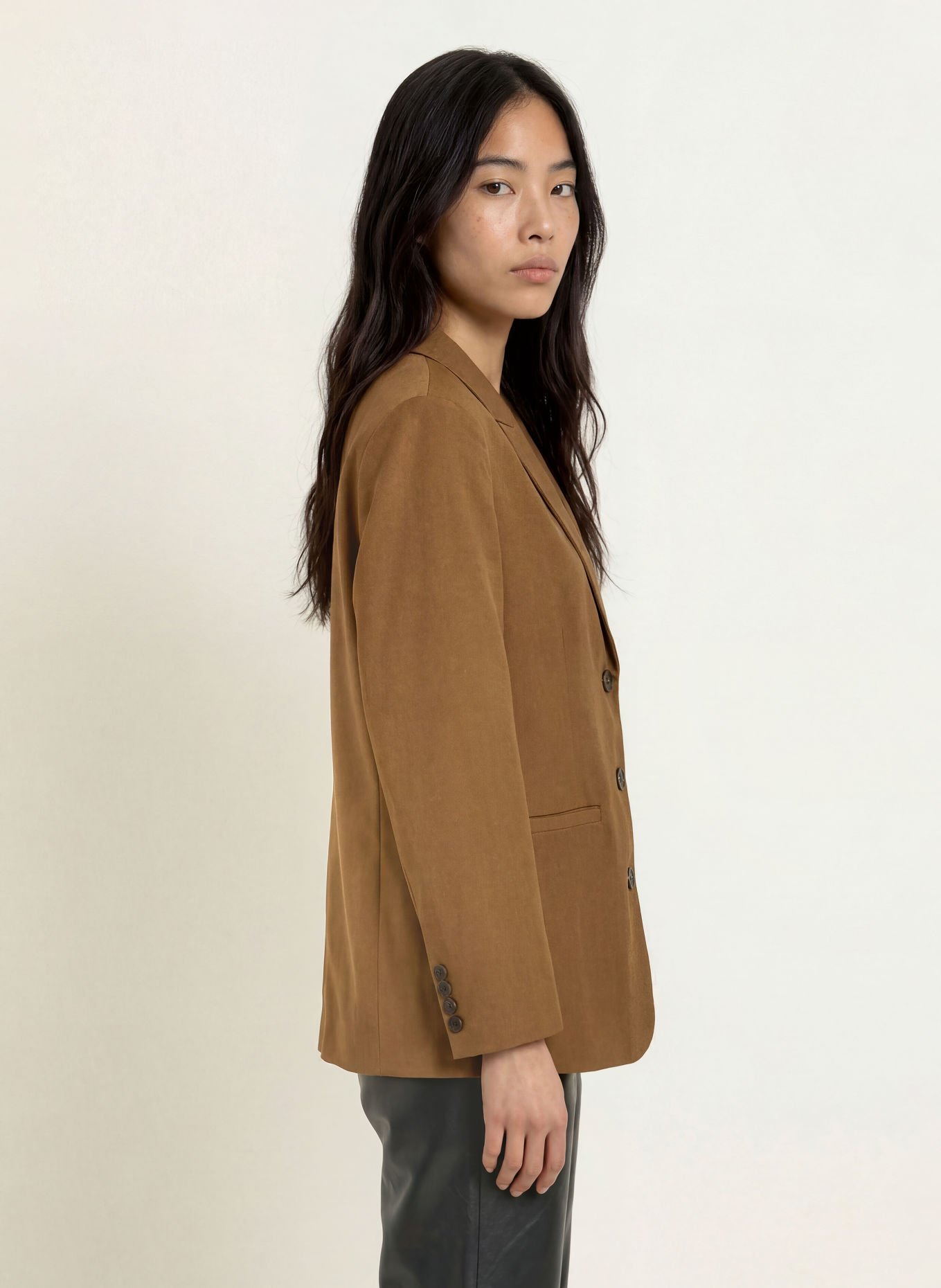 YERSE BARRY Blazer: BROWN