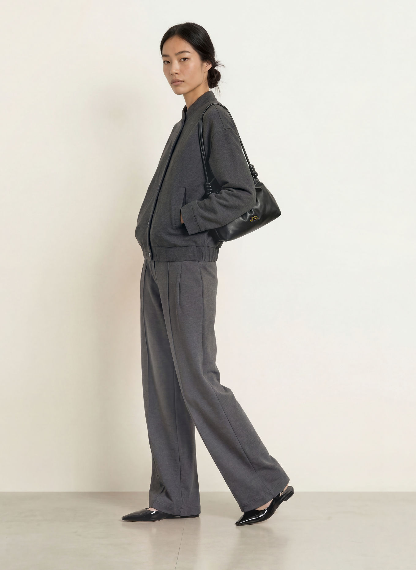 YERSE Blouson SVETLANA: DONKERGRIJS