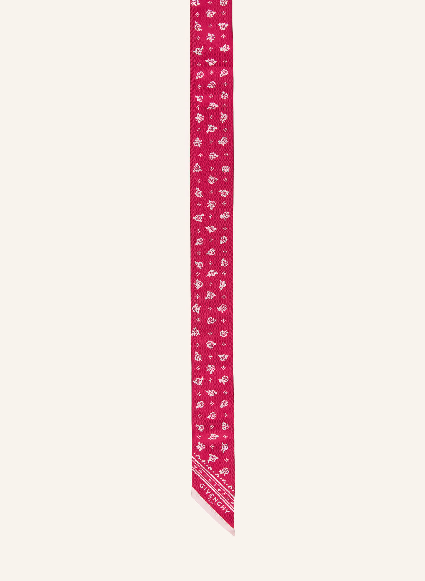 GIVENCHY Silk scarf: PINK / LIGHT PINK