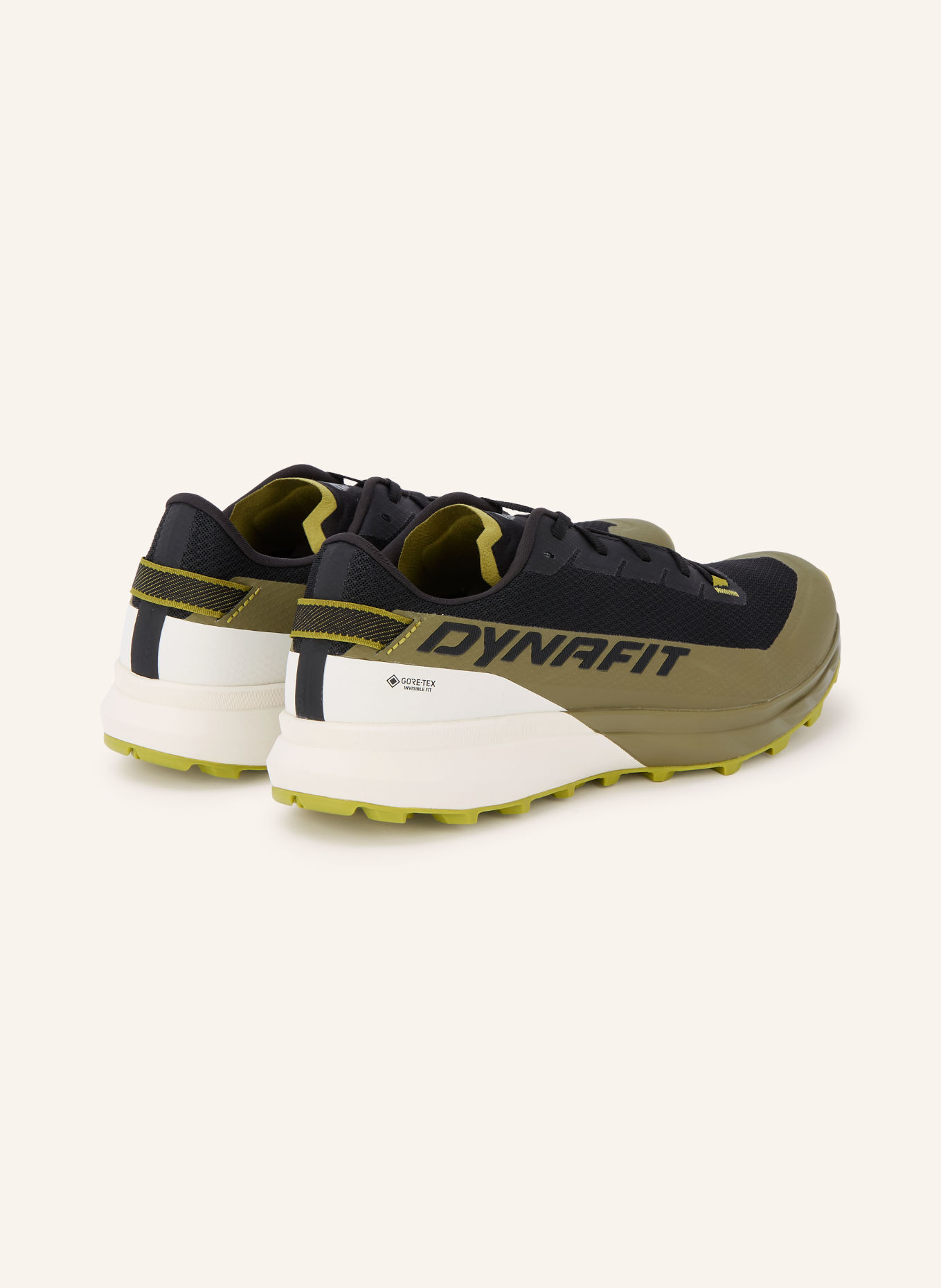 DYNAFIT Chaussures de trail ULTRA GTX: OLIVE / BLANC / NOIR