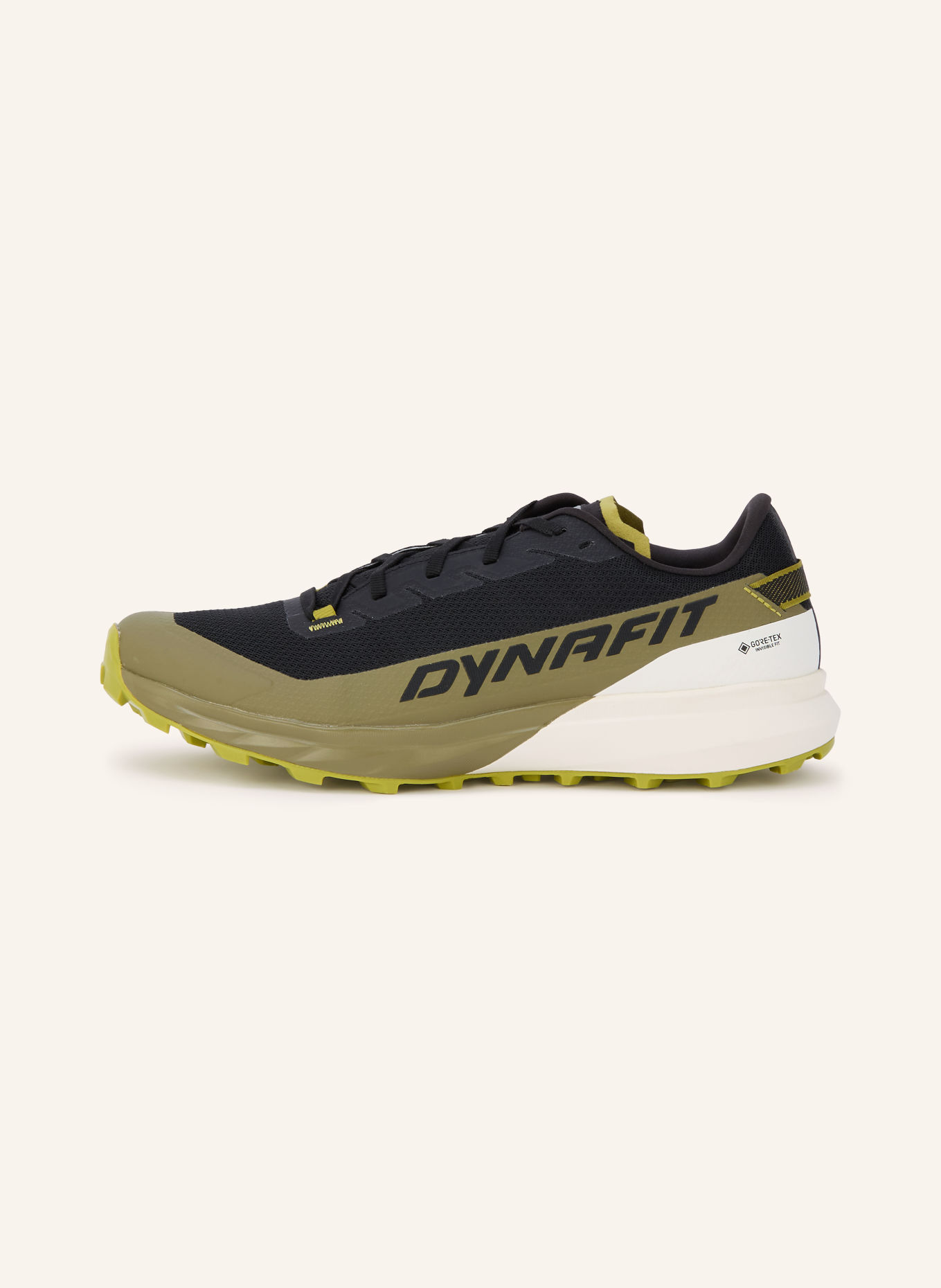 DYNAFIT Chaussures de trail ULTRA GTX: OLIVE / BLANC / NOIR