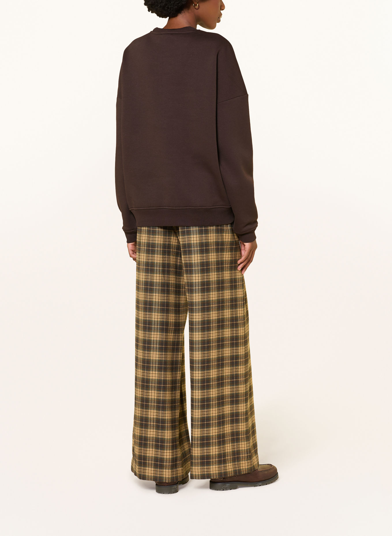 MRS & HUGS Sweatshirt: MARRON FONCÉ