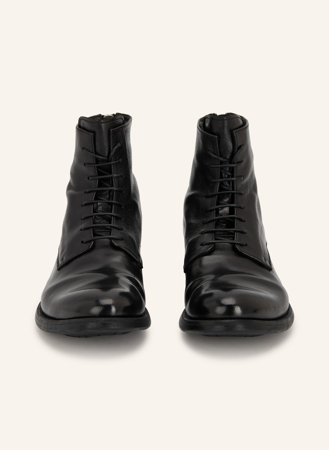 OFFICINE CREATIVE Veterboots HIVE 016: ZWART / ZILVER