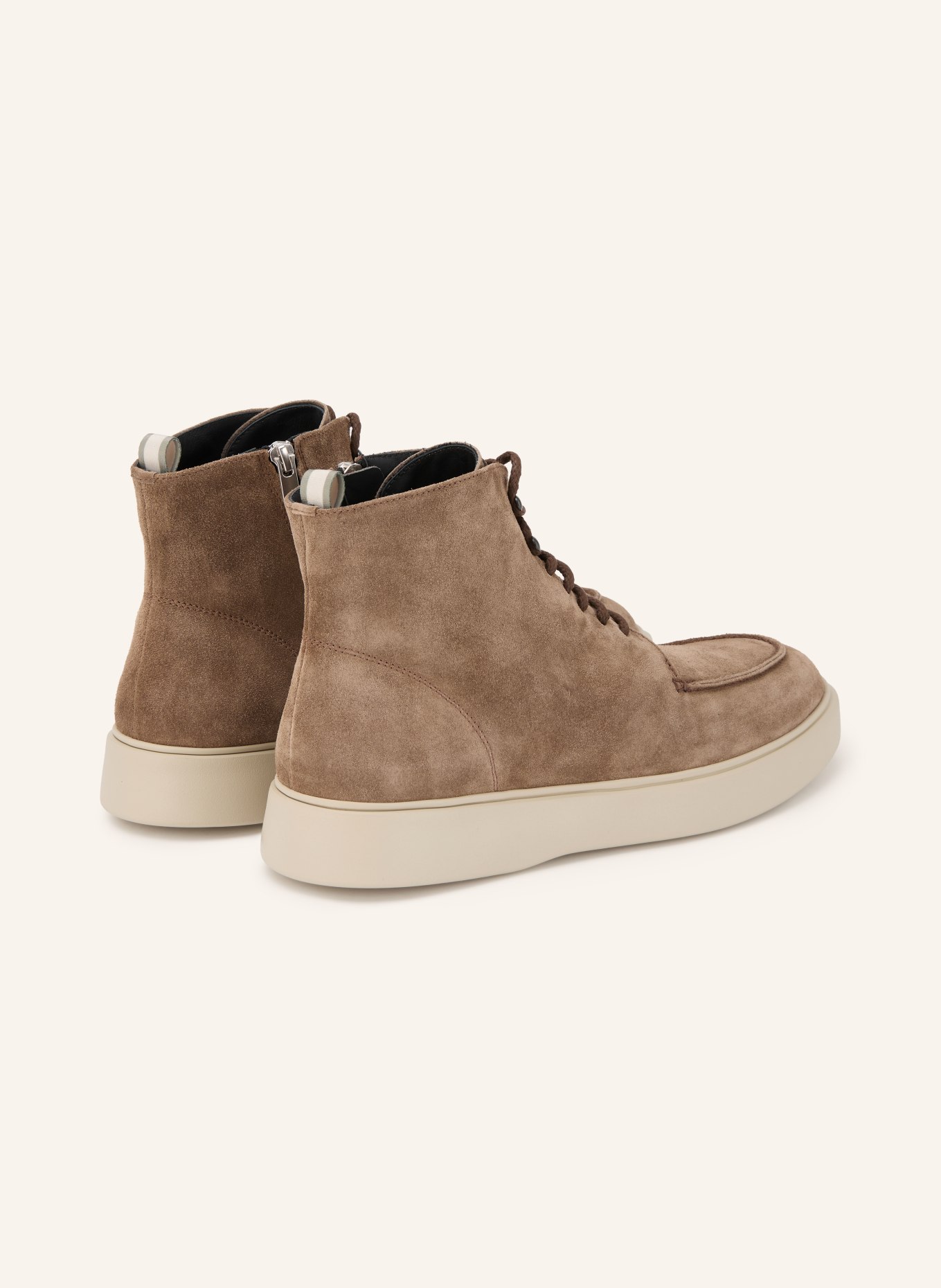 OFFICINE CREATIVE Schnürboots FRAME 004: HELLBRAUN
