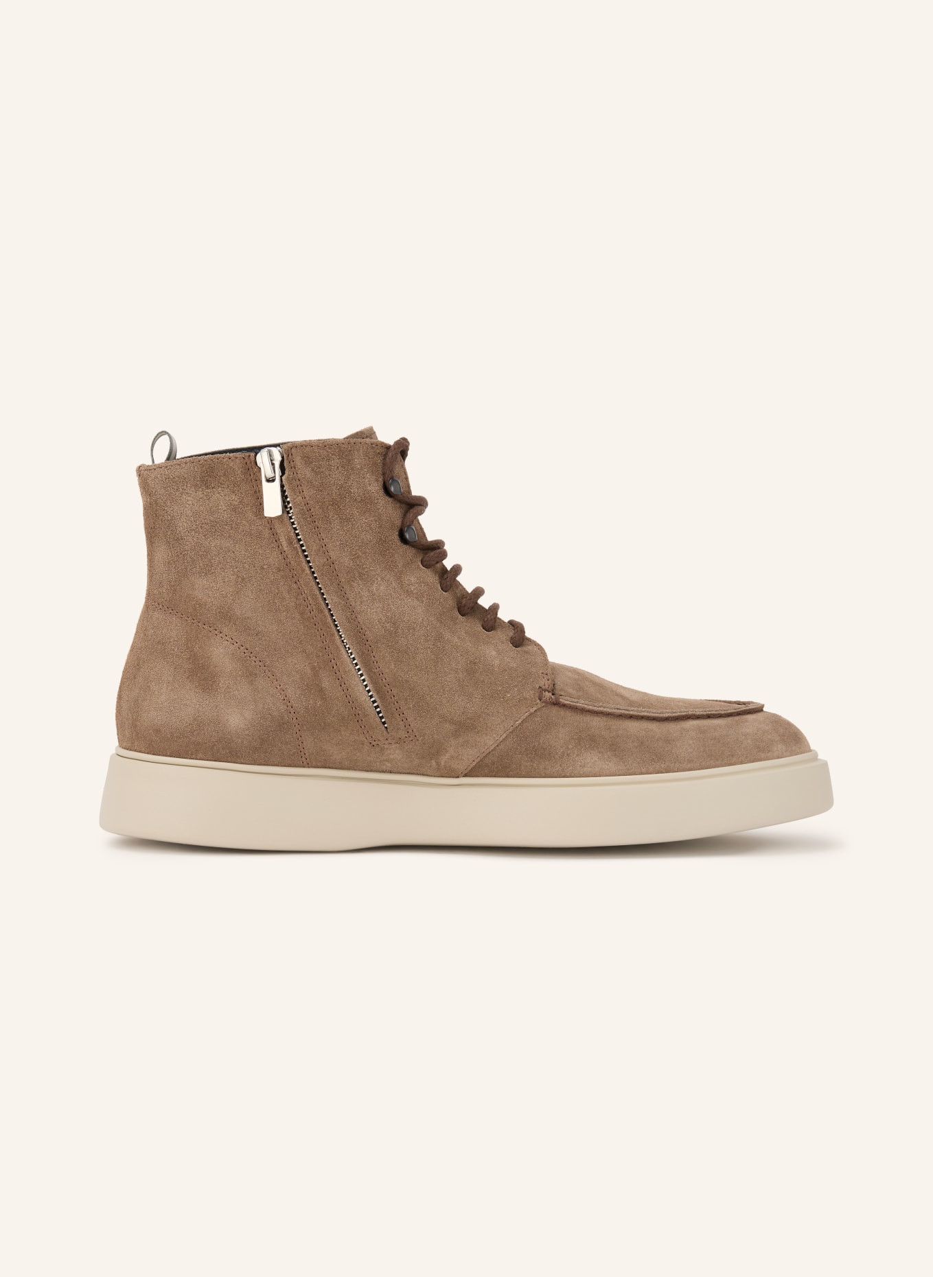 OFFICINE CREATIVE Schnürboots FRAME 004: HELLBRAUN
